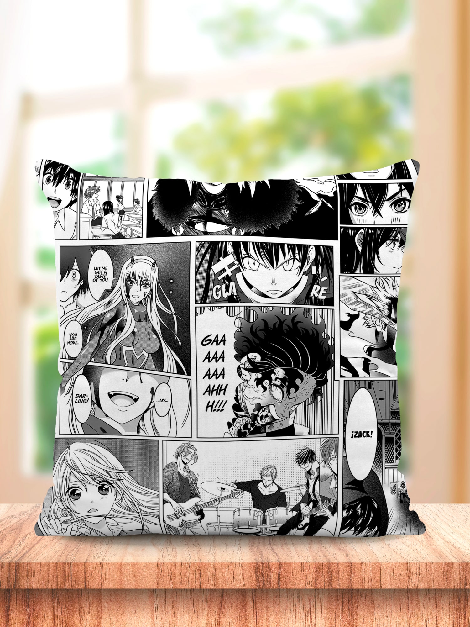 Подушка декоративная Crazy Getup Manga anime 1