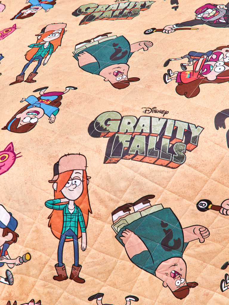 Покрывало стеганое "Гравити Фолз", Непоседа 4
