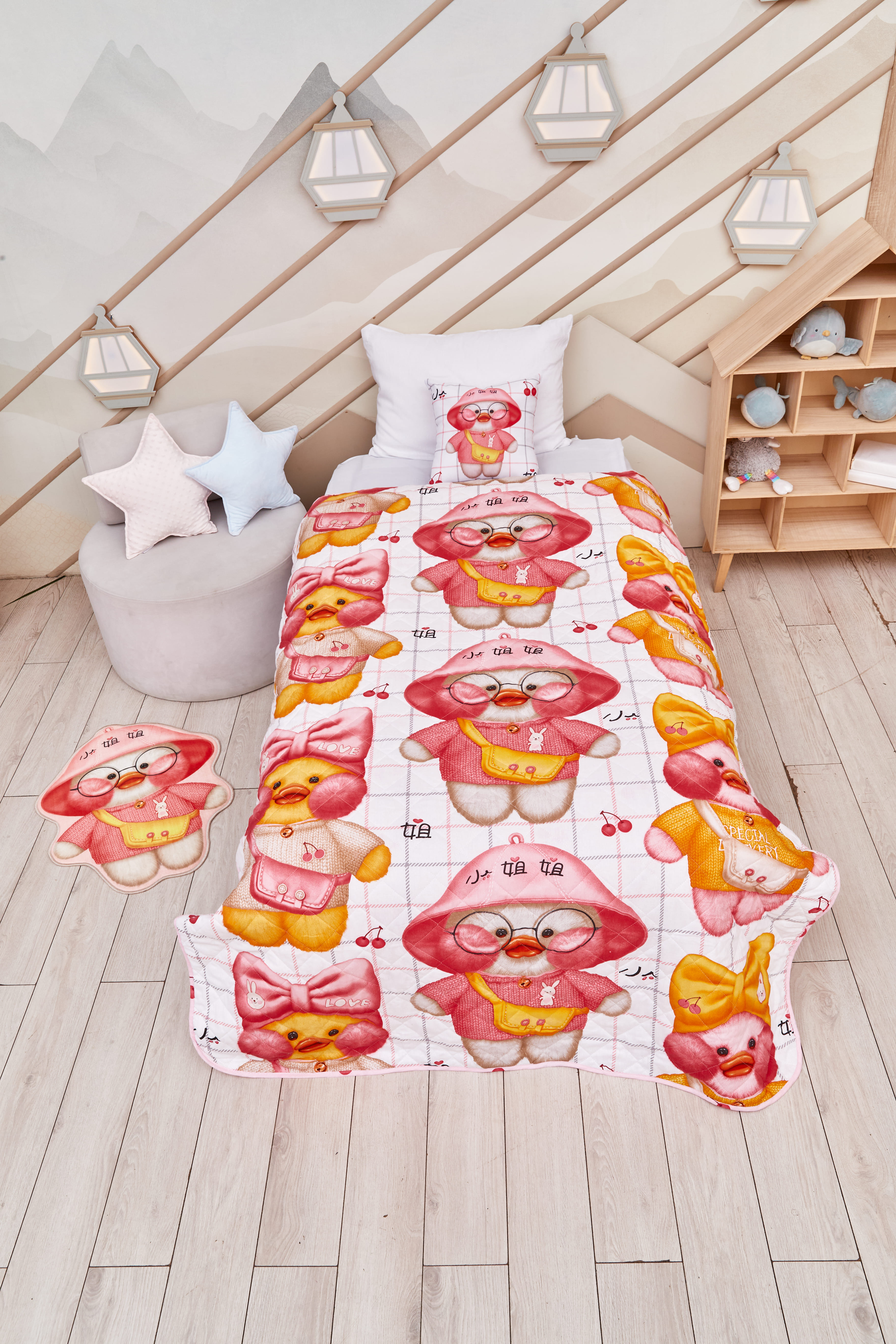 Покрывало стеганое "Уточка Lalafanfan", Juno 1