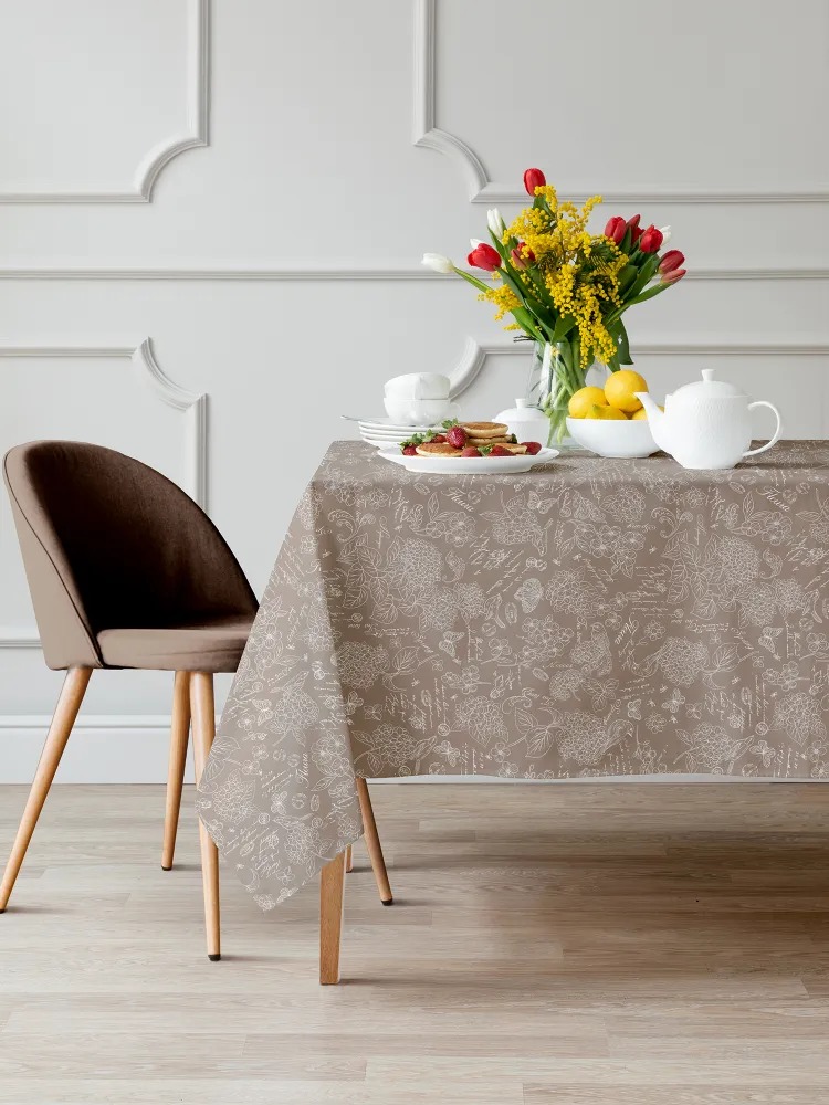 Скатерть рогожка "Жозефина", Mia Cara 0