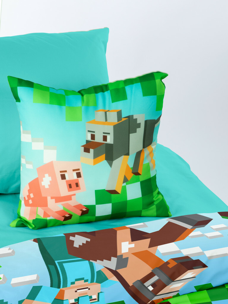Подушка декоративная габардин "Minecraft", Juno 1