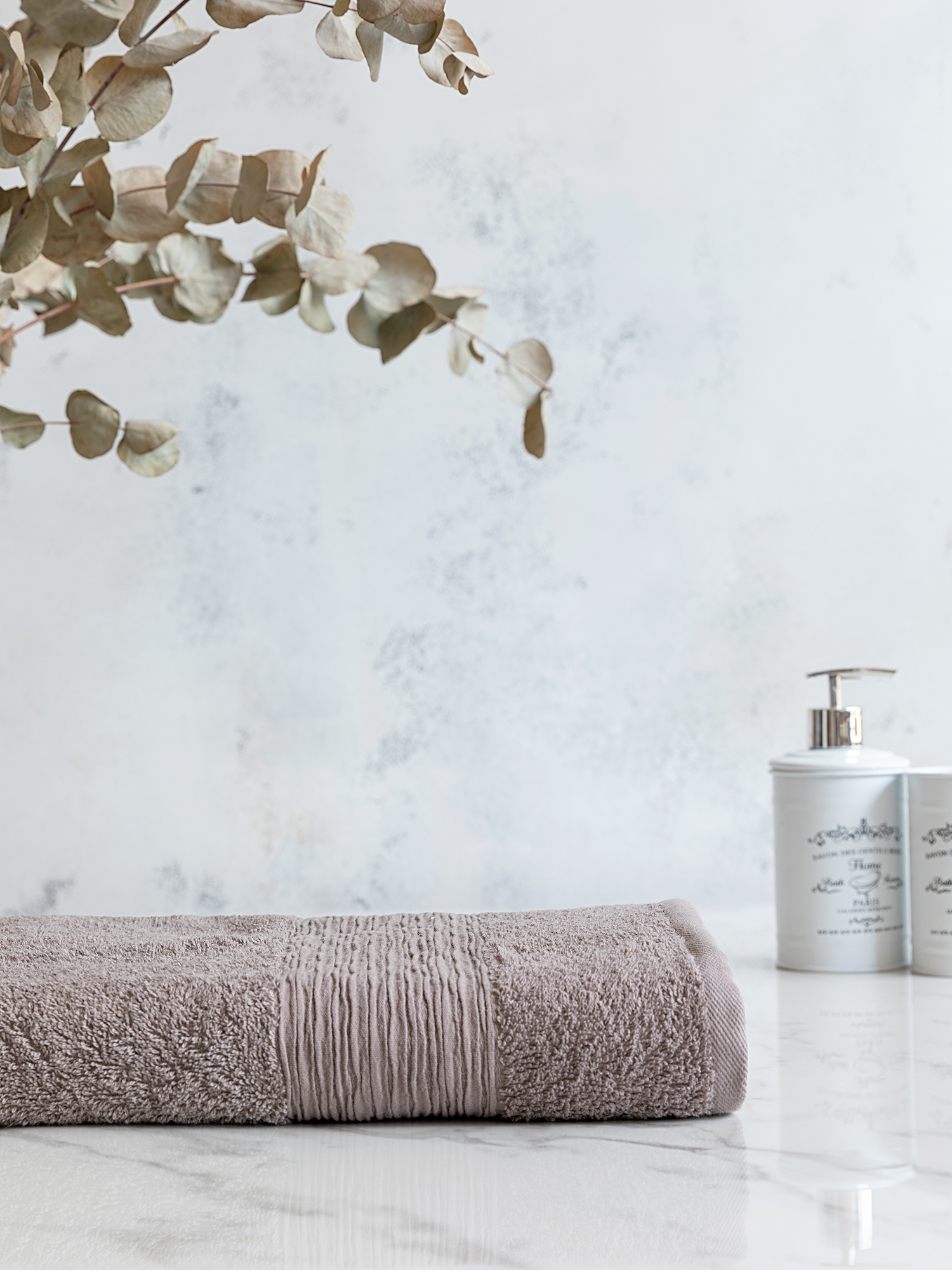 Полотенце махровое "Carlton", мокко, Унисон 0