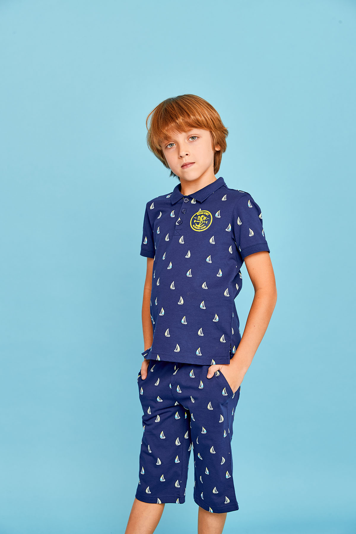 Рубашка поло / футболка поло для мальчика, Juno 1