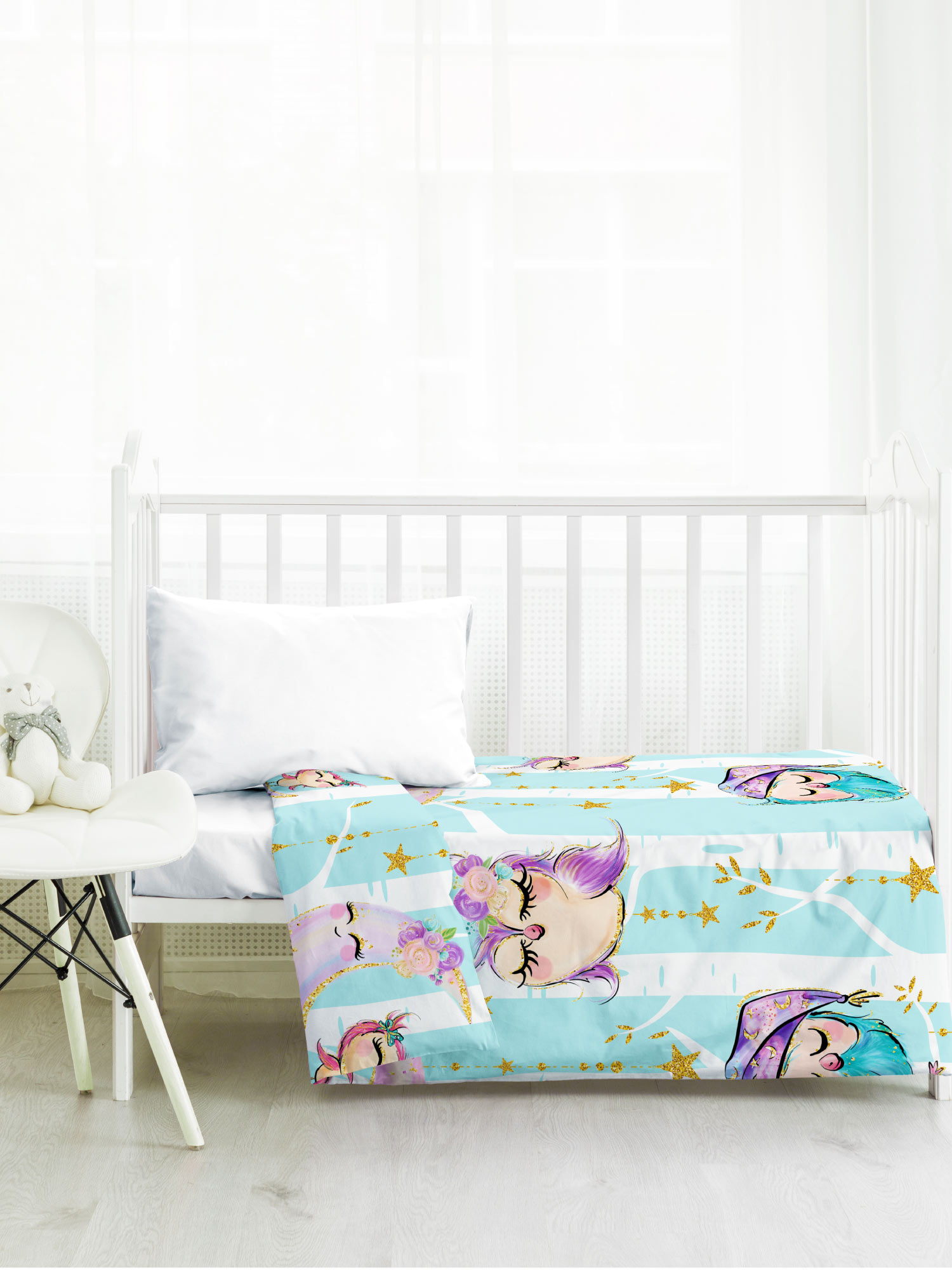 Пододеяльник Juno Sleep owls 2