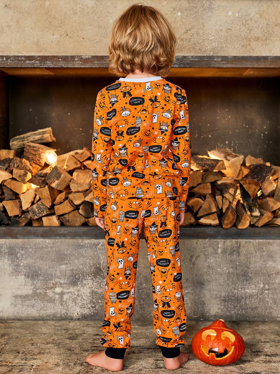 Пижама Halloween Оранжевый Рисунок, Juno 1