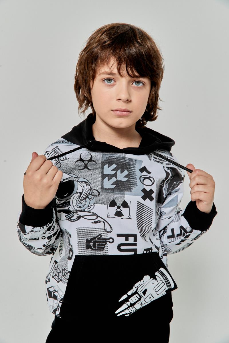 Худи с карманом Juno 3