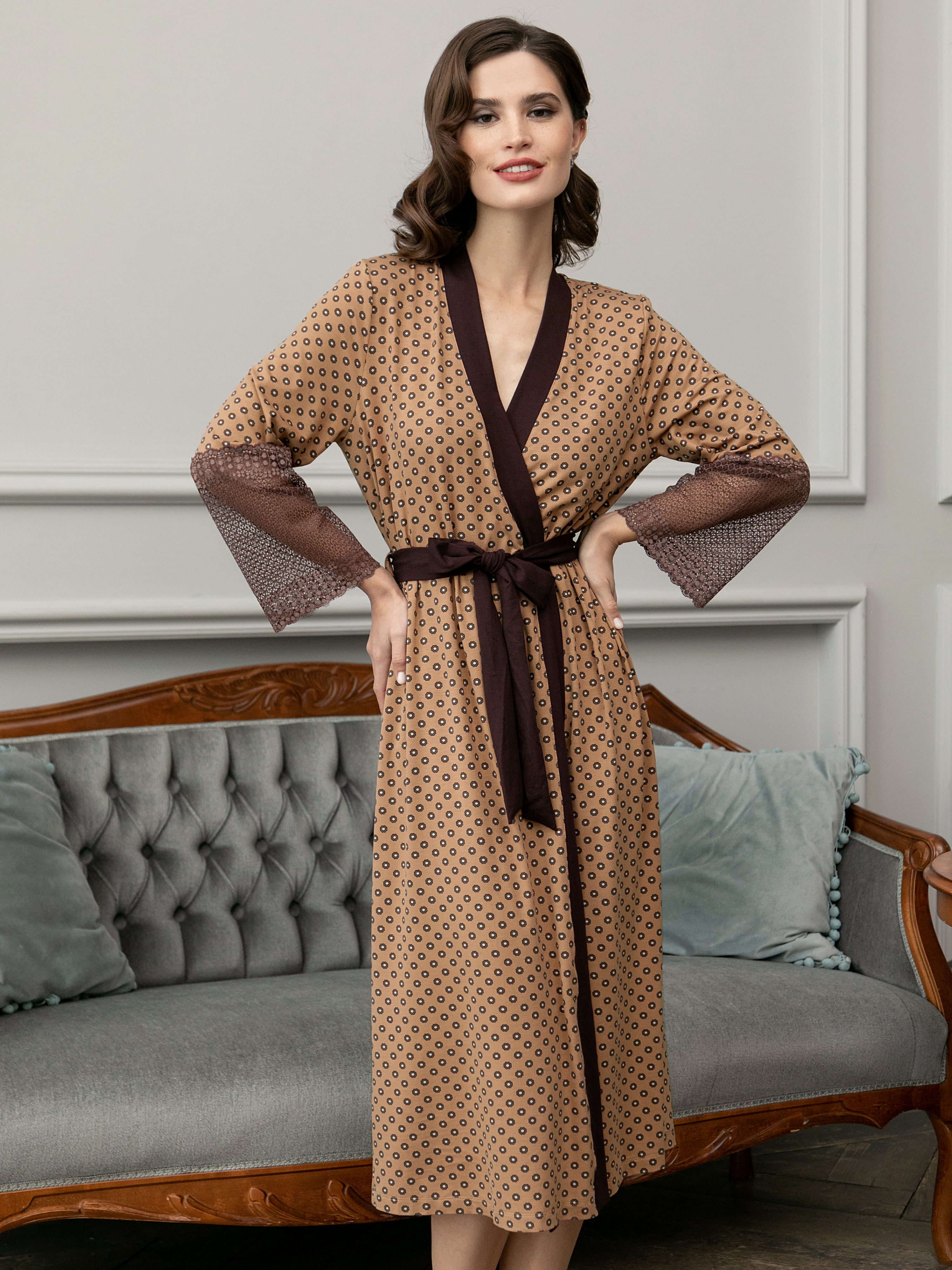 Халат Creme Brulee, Mia Cara 0