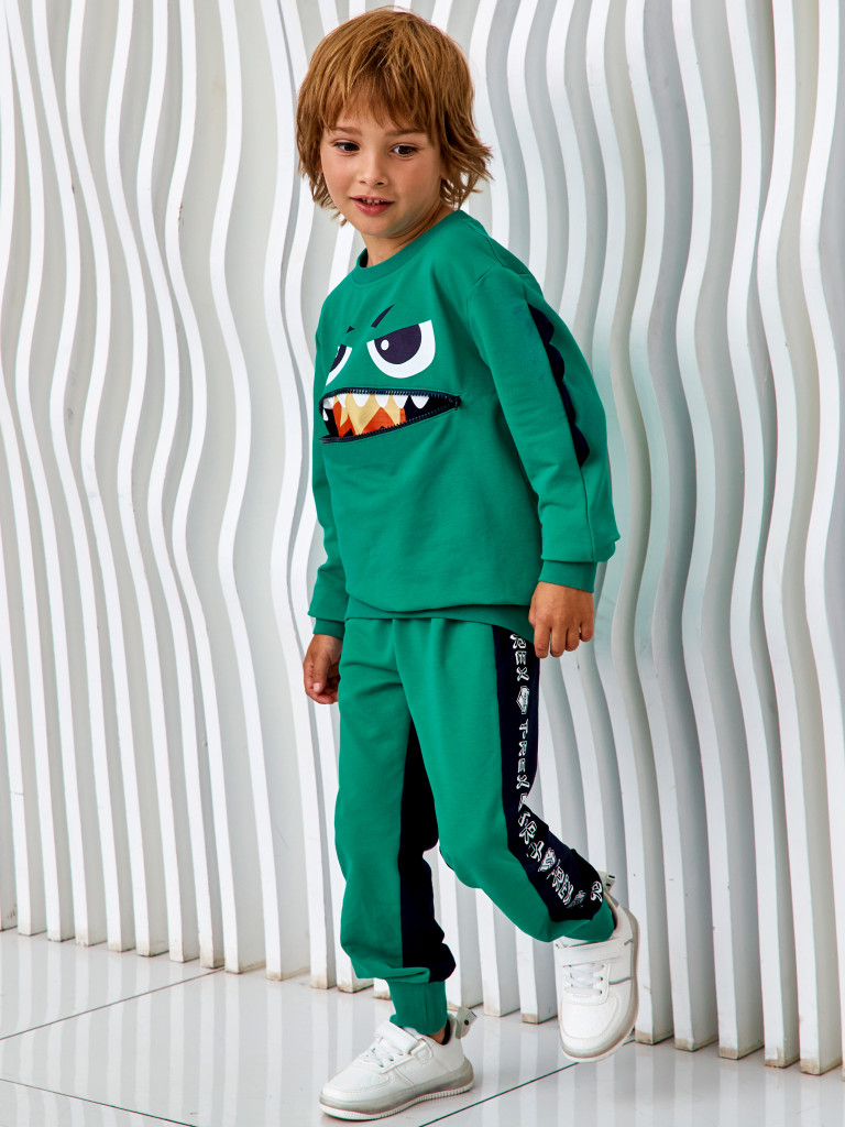 Брюки "ROBOREX", зеленый, Juno 5