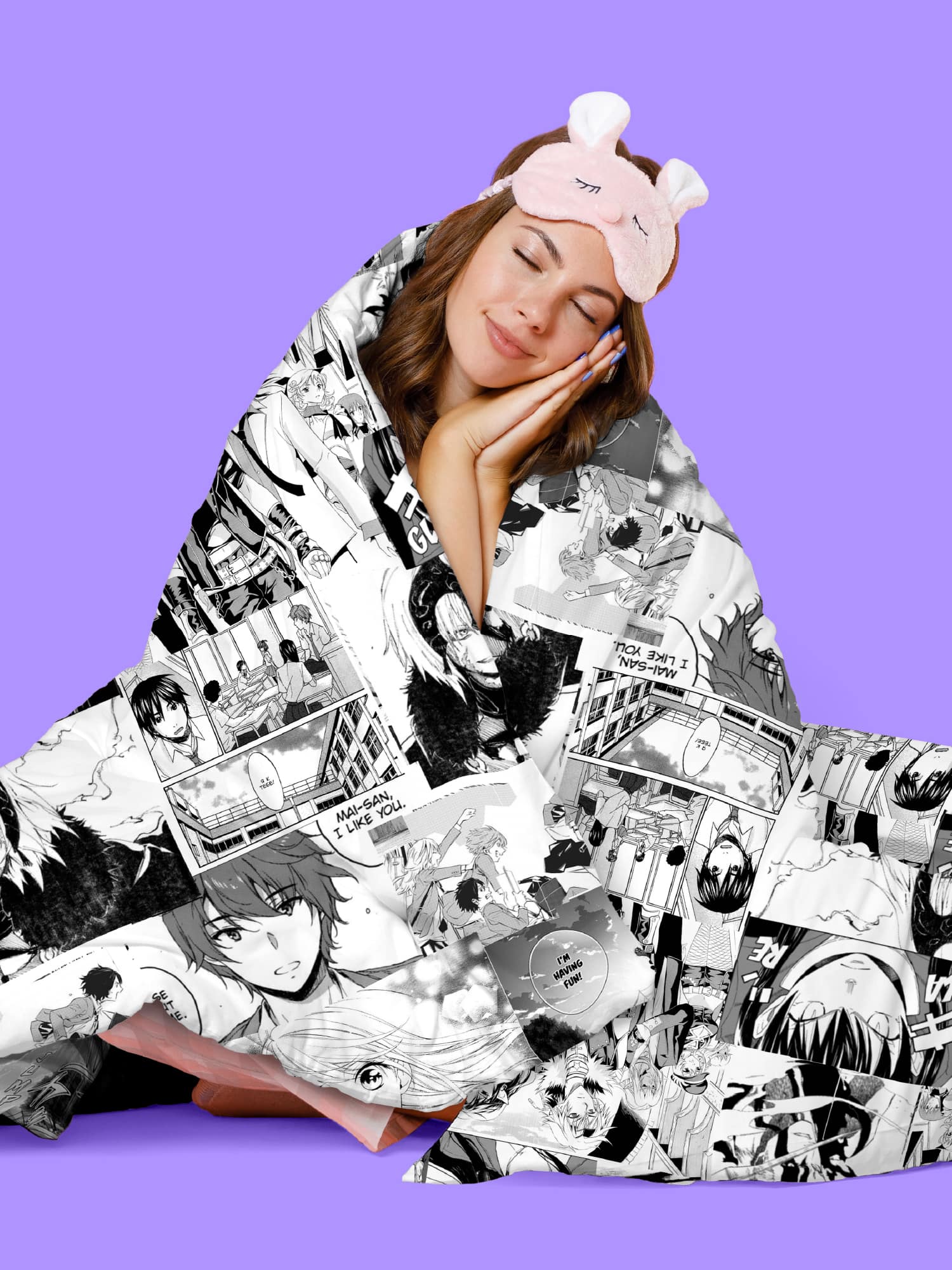 Пододеяльник Crazy Getup Anime manga 3