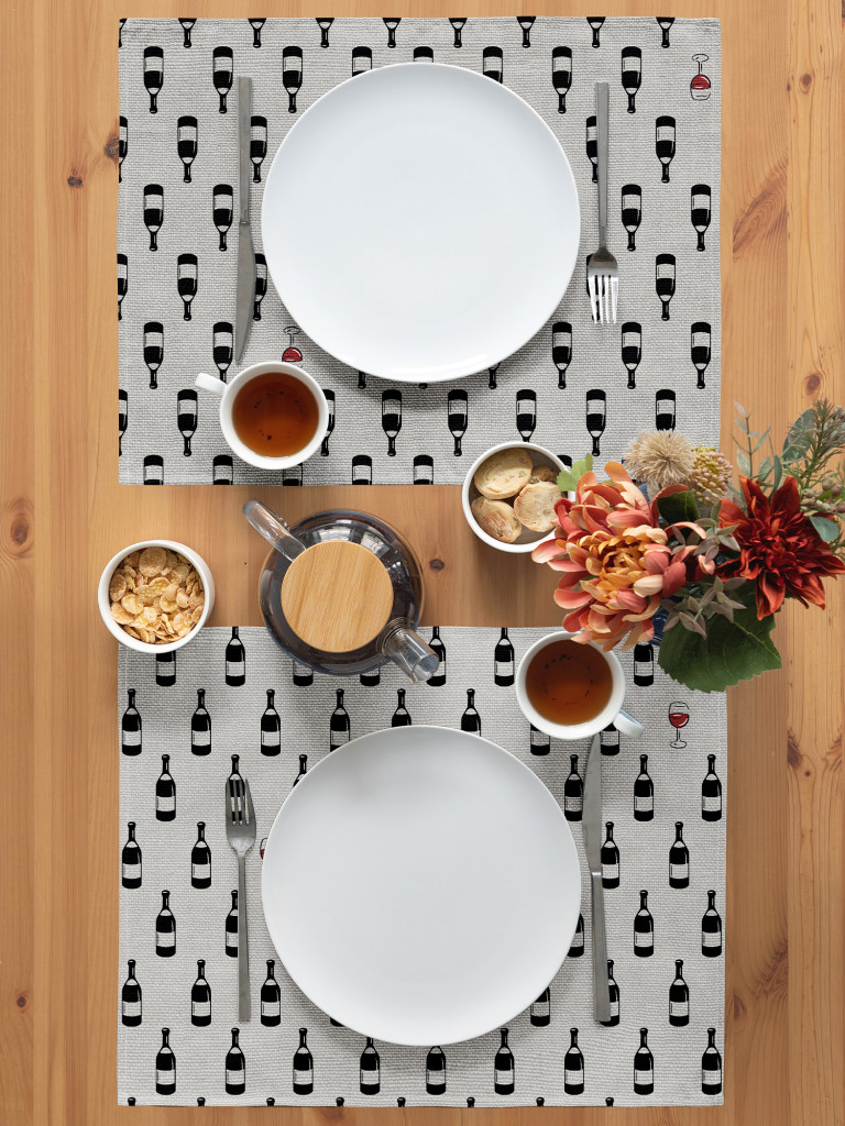 Комплект плейсматов Wine, Унисон 1