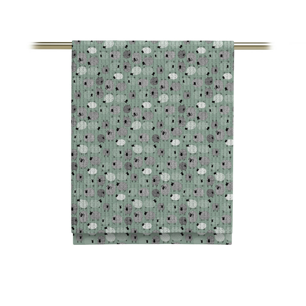 Комплект вафельных полотенец "Black Sheep", Унисон 5