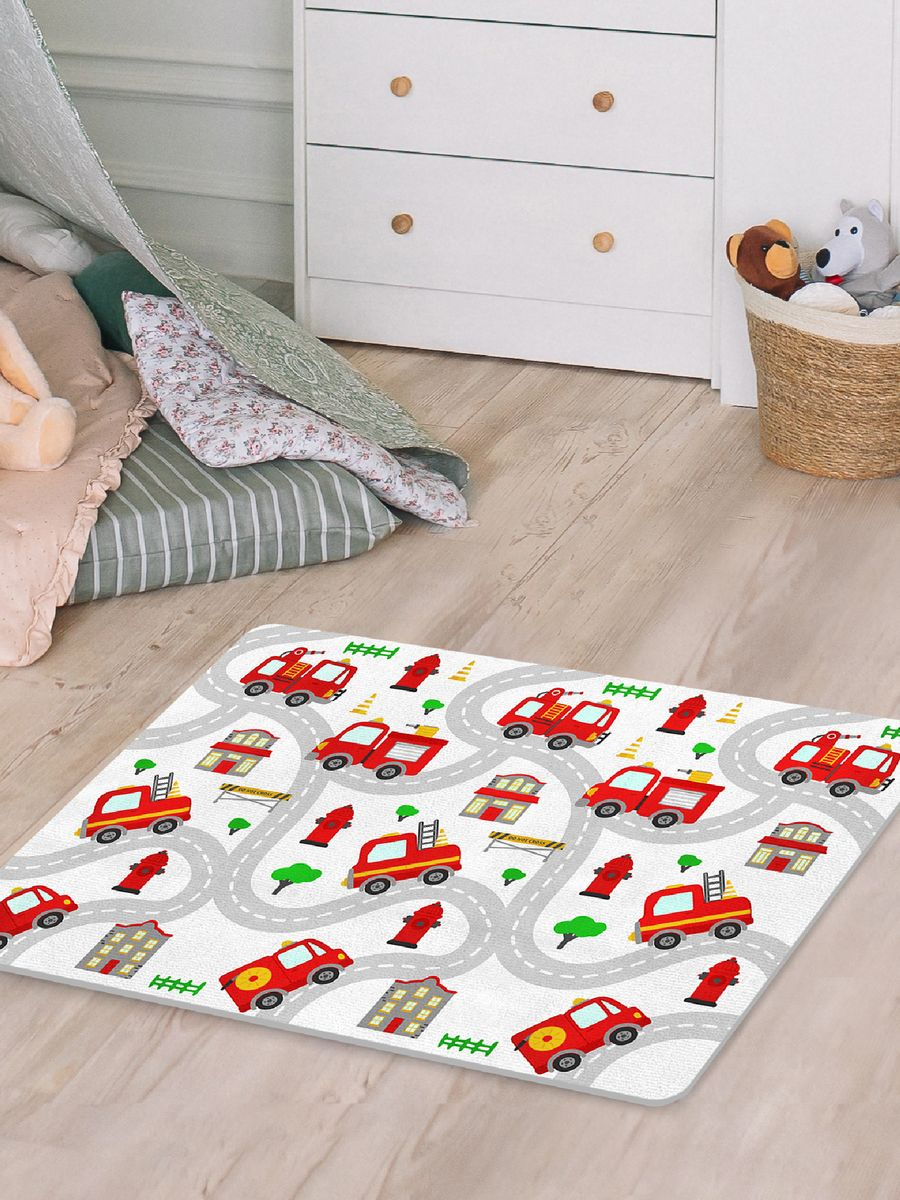 Коврик Juno Пожарные машинки 3