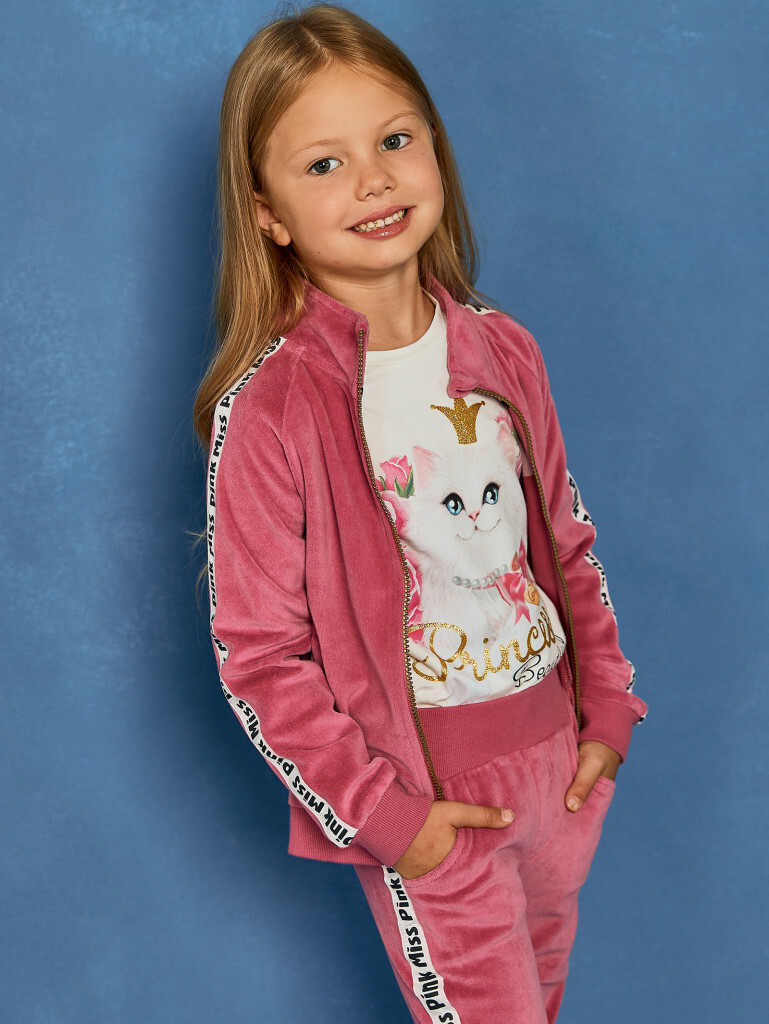 Брюки для девочки "Miss Pink", Juno 1