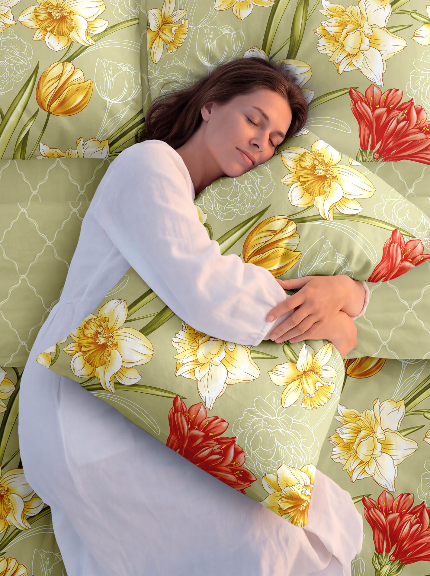 Постельное бельё Унисон Ирисы 4