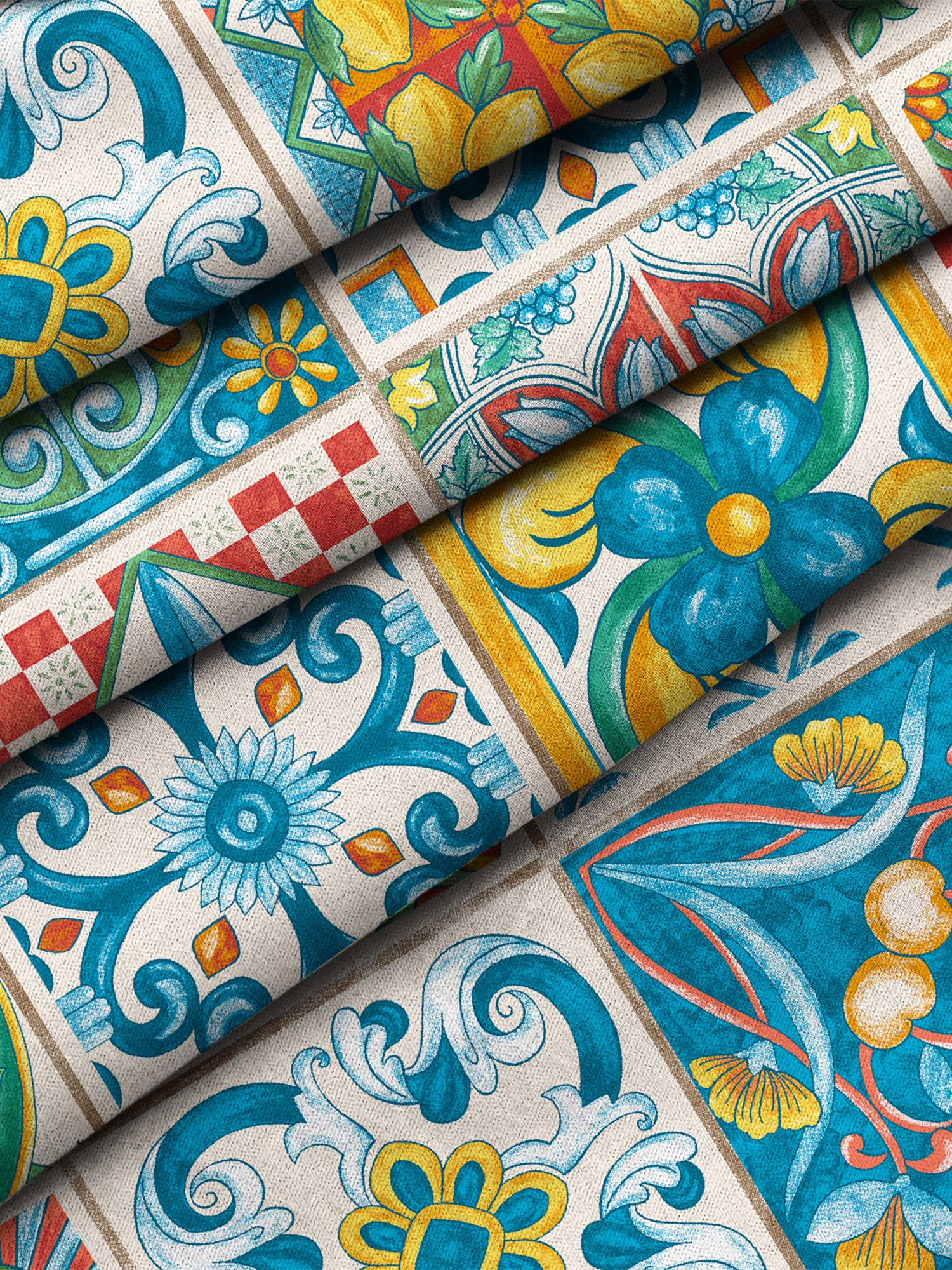 Скатерть-дорожка Mia Cara Maiolica 2