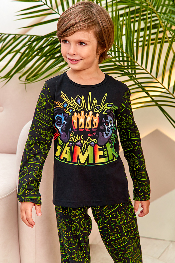 Пижама "Геймер", черный, Juno 1