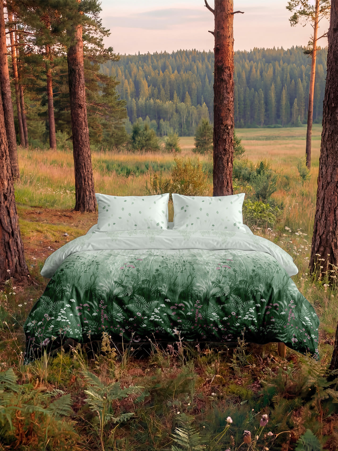 Постельное бельё Унисон Берёзовая роща 0