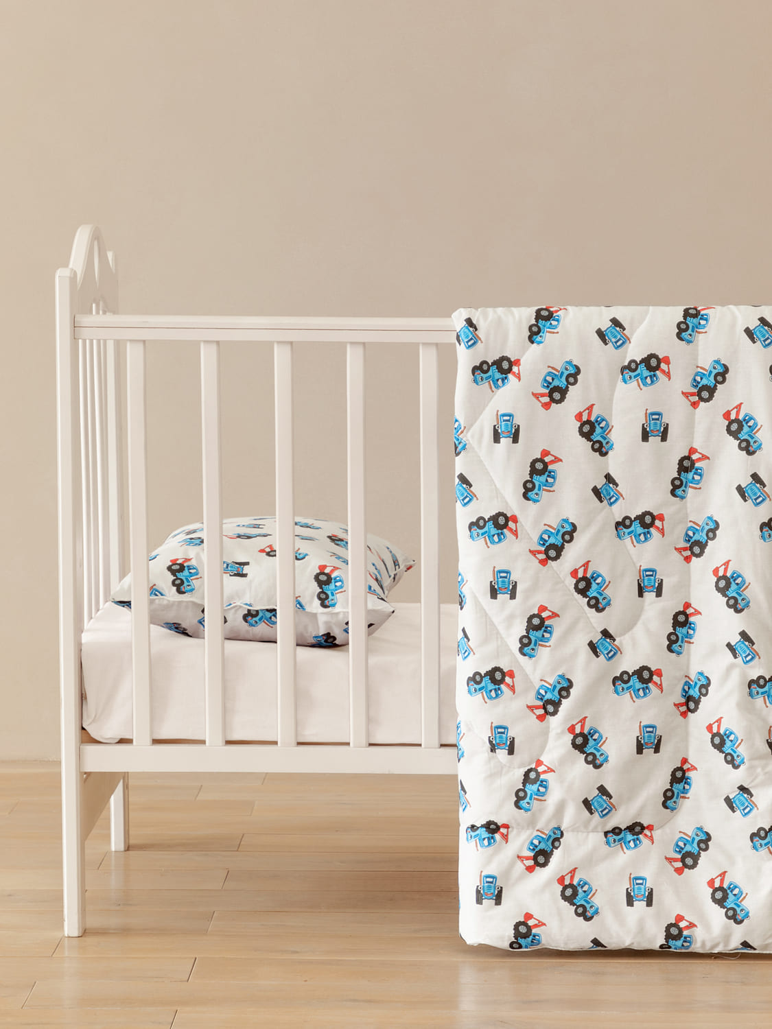 Одеяло Непоседа Синий трактор 1