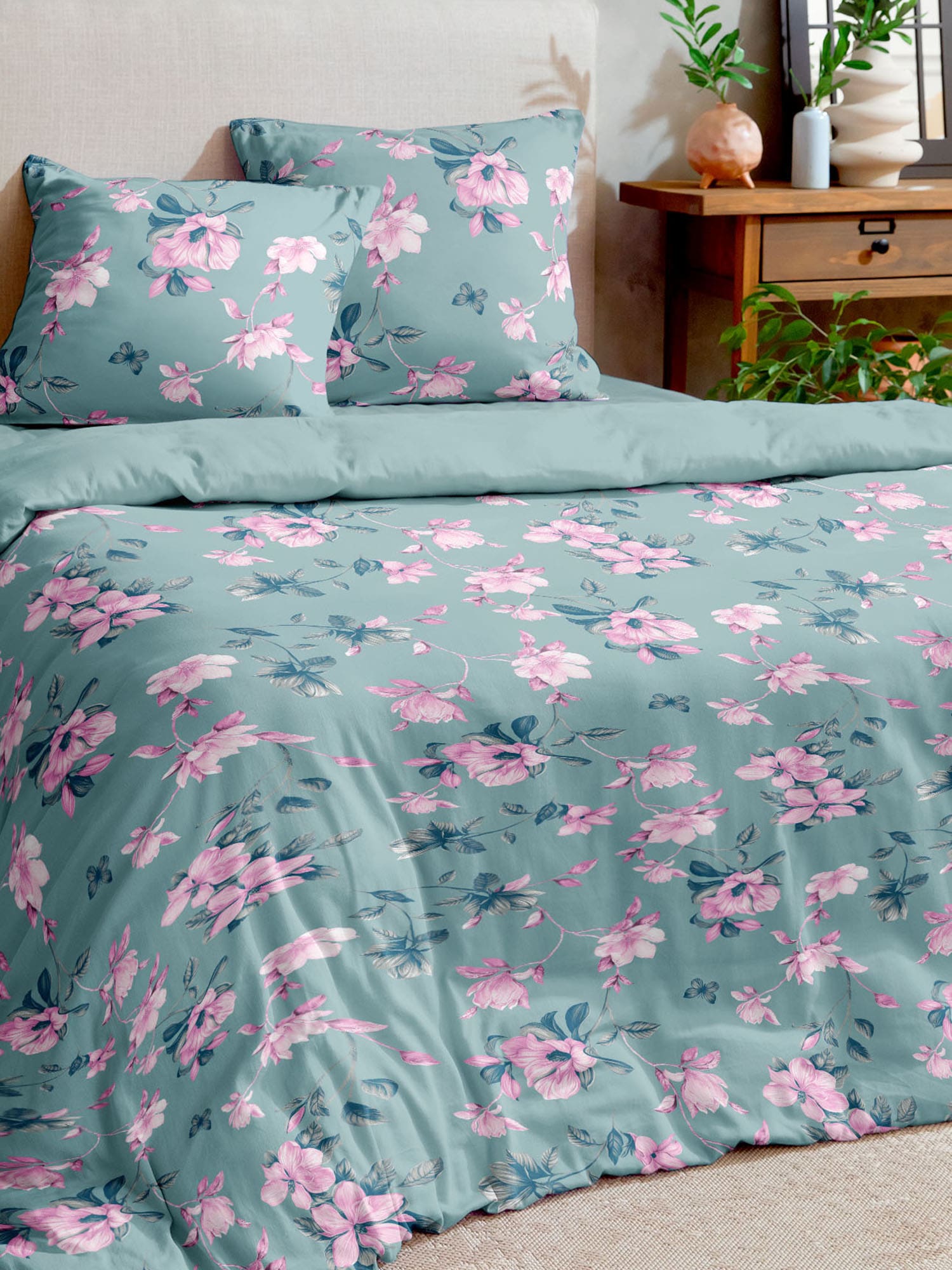 Постельное бельё Унисон Pink roses 1