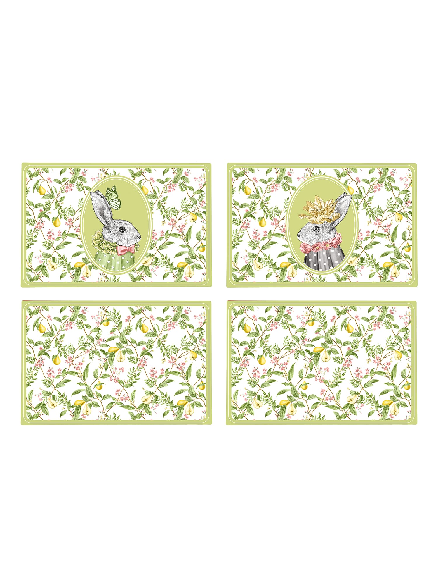 Комплект плейсматов Mia Cara Rabbit time 3