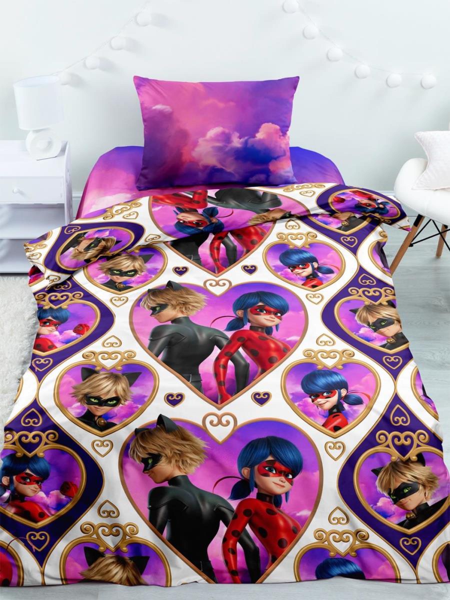 Постельное бельё Непоседа Маринетт и Адриан 0