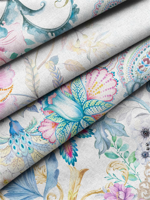 Скатерть рогожка "Камелия", Mia Cara 5