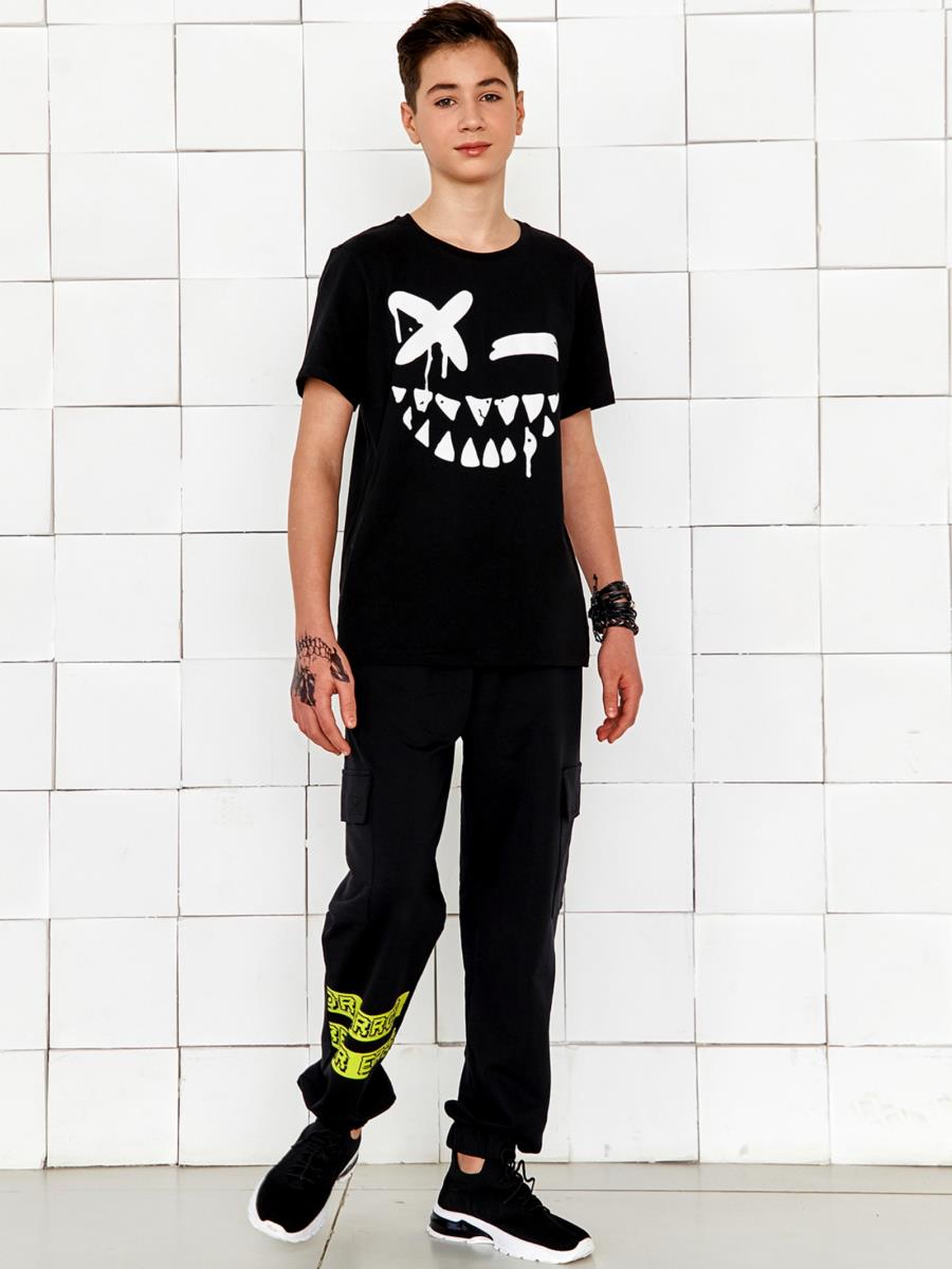 Футболка "MAD GAME", черный, Crazy Getup 3