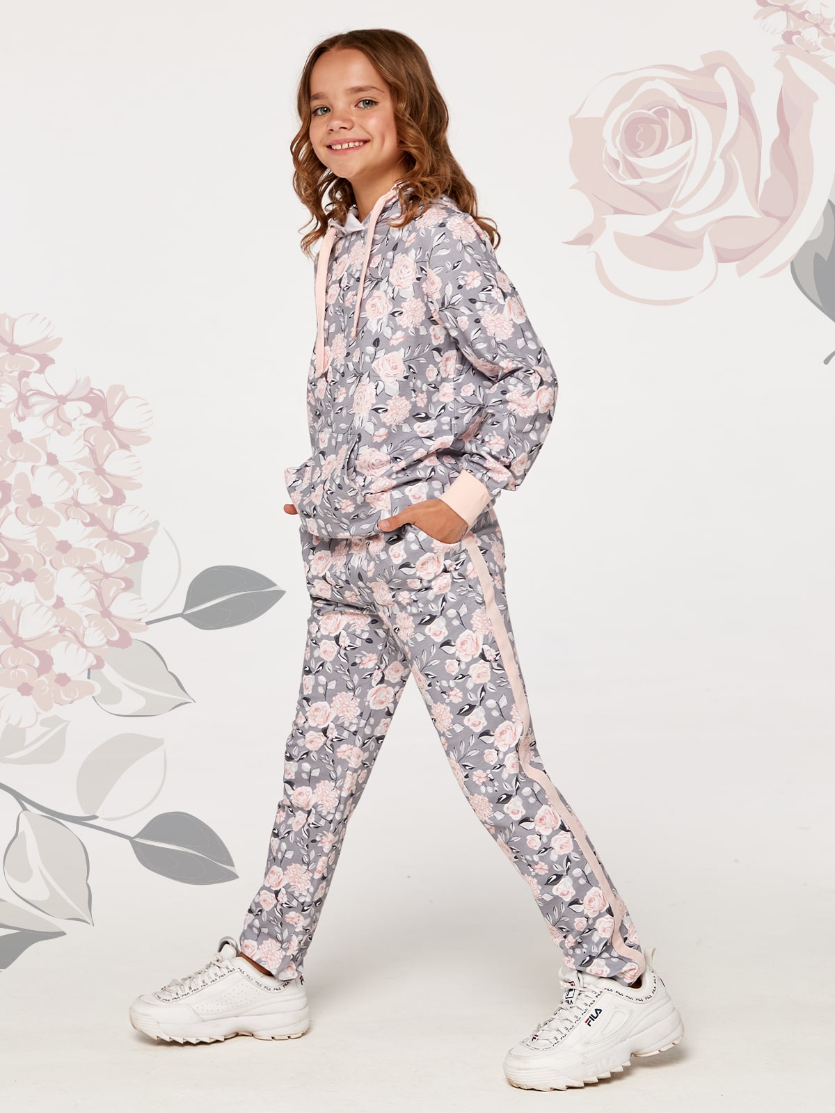 Худи / толстовка Juno Розы 2