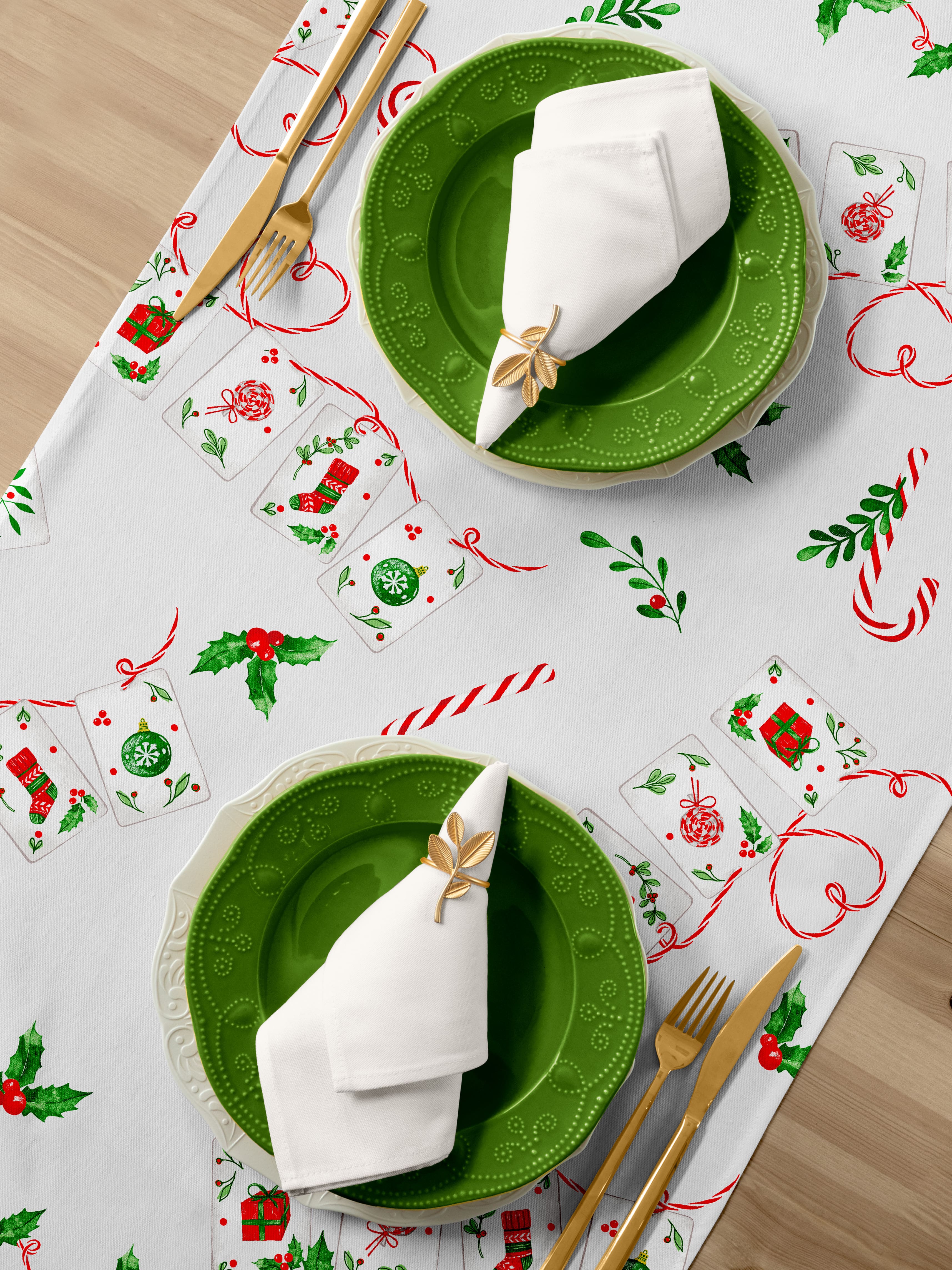 Скатерть-дорожка Mia Cara Карусель подарков 1