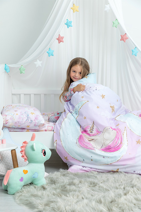 Постельное белье Sleep unicorn, Juno 4