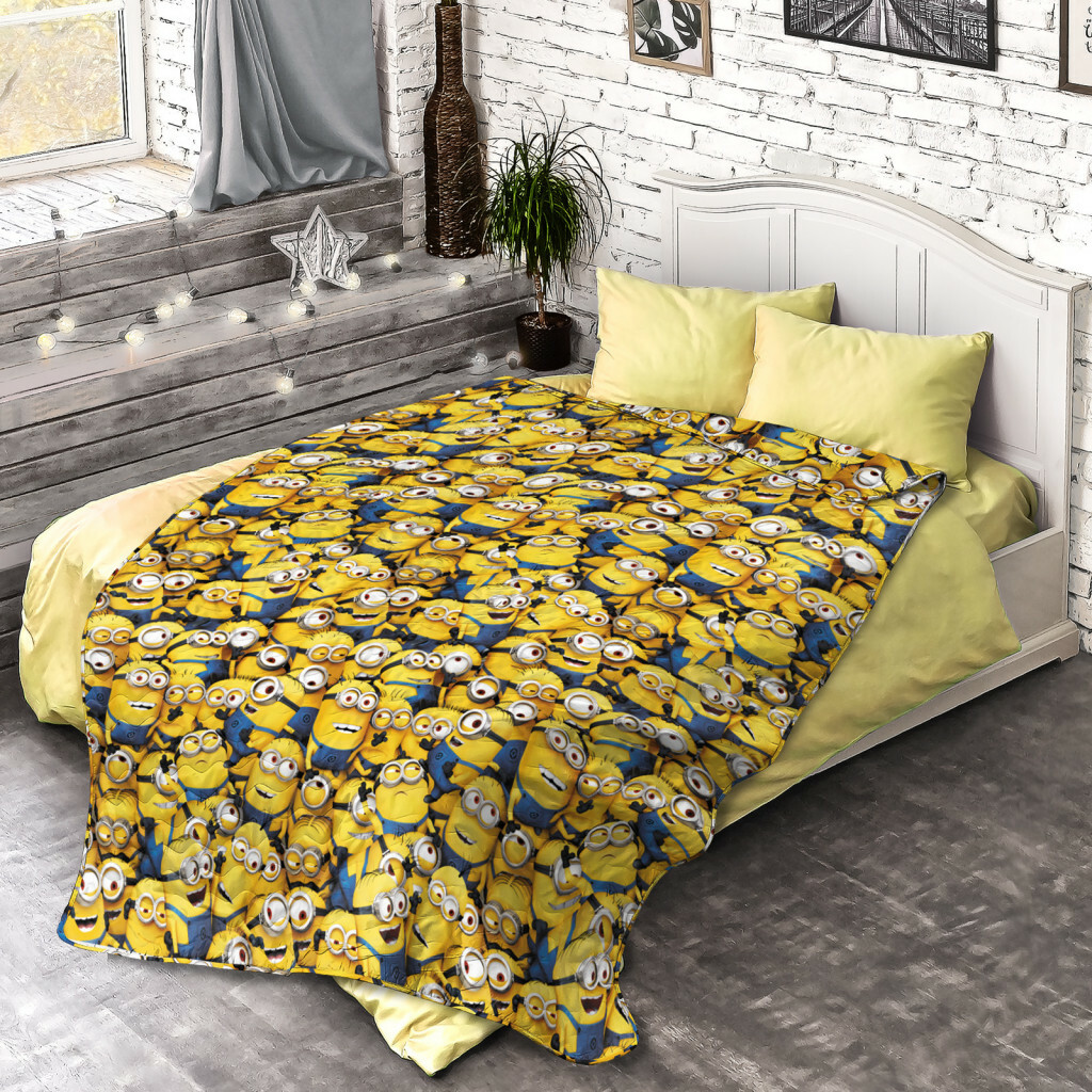 Покрывало стеганое "Миньоны", Миньоны, Непоседа 1