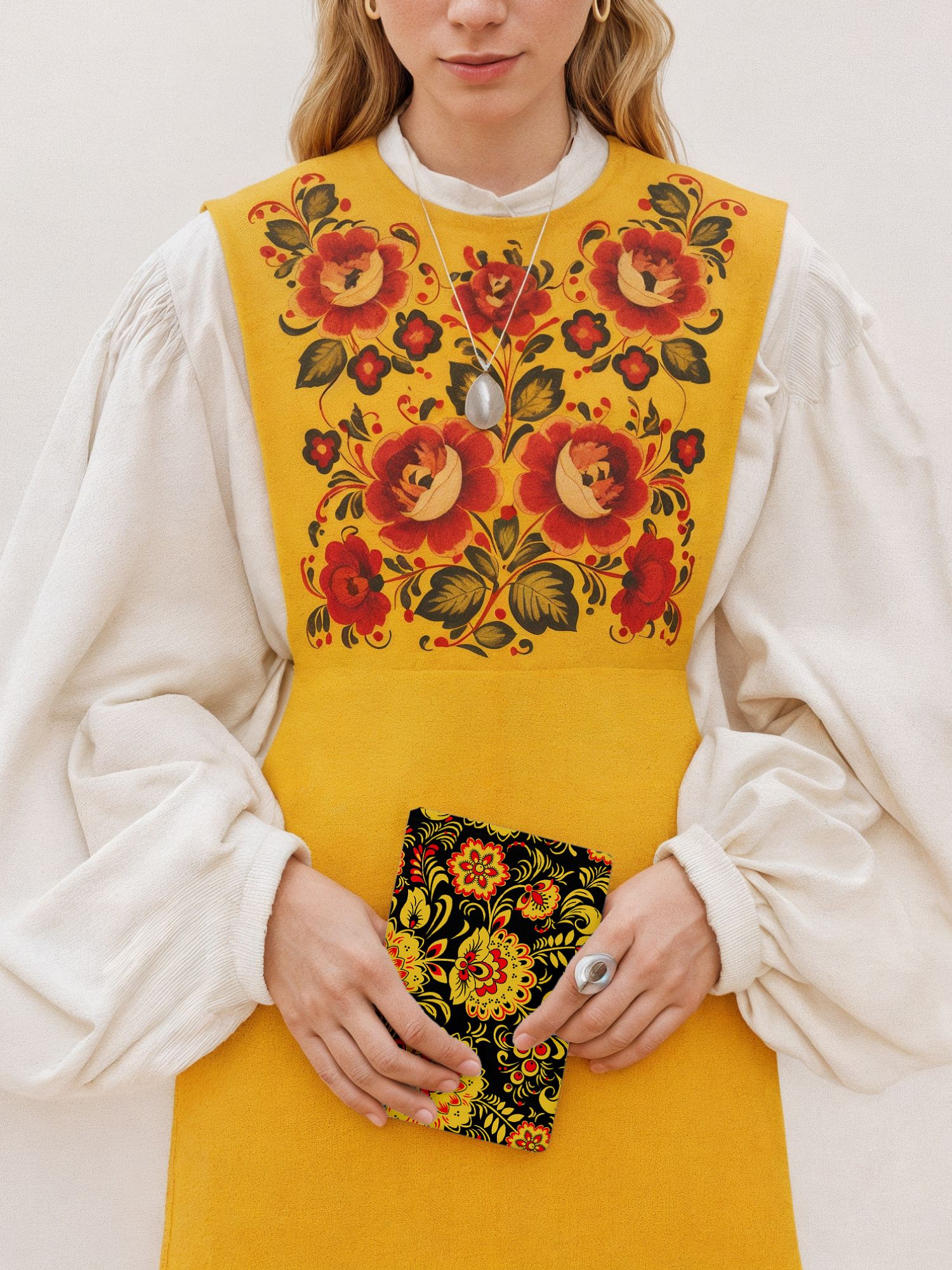 Обложка для паспорта "Унисон" Хохлома  0