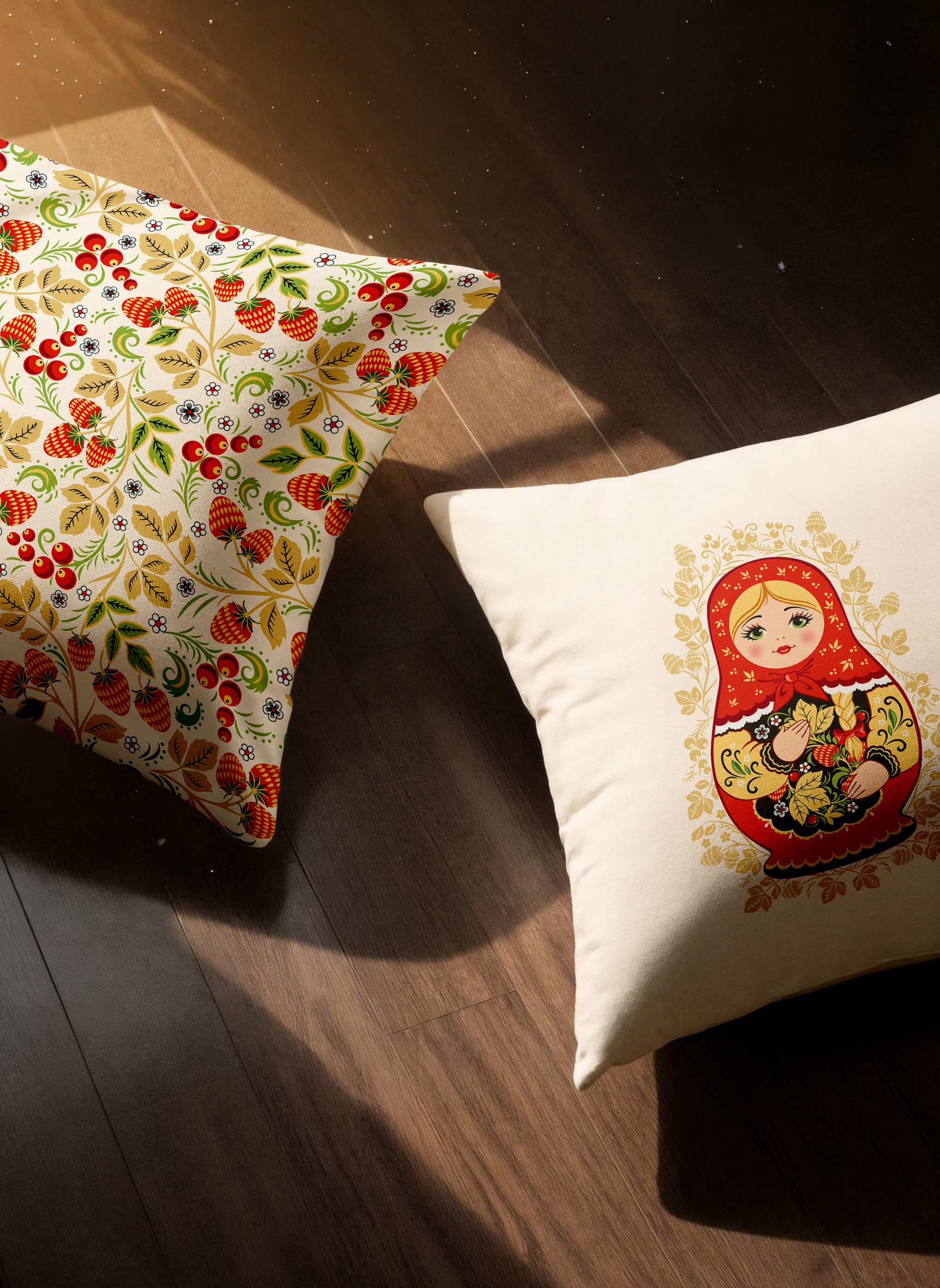 Подушка декоративная Унисон Матрешка 2