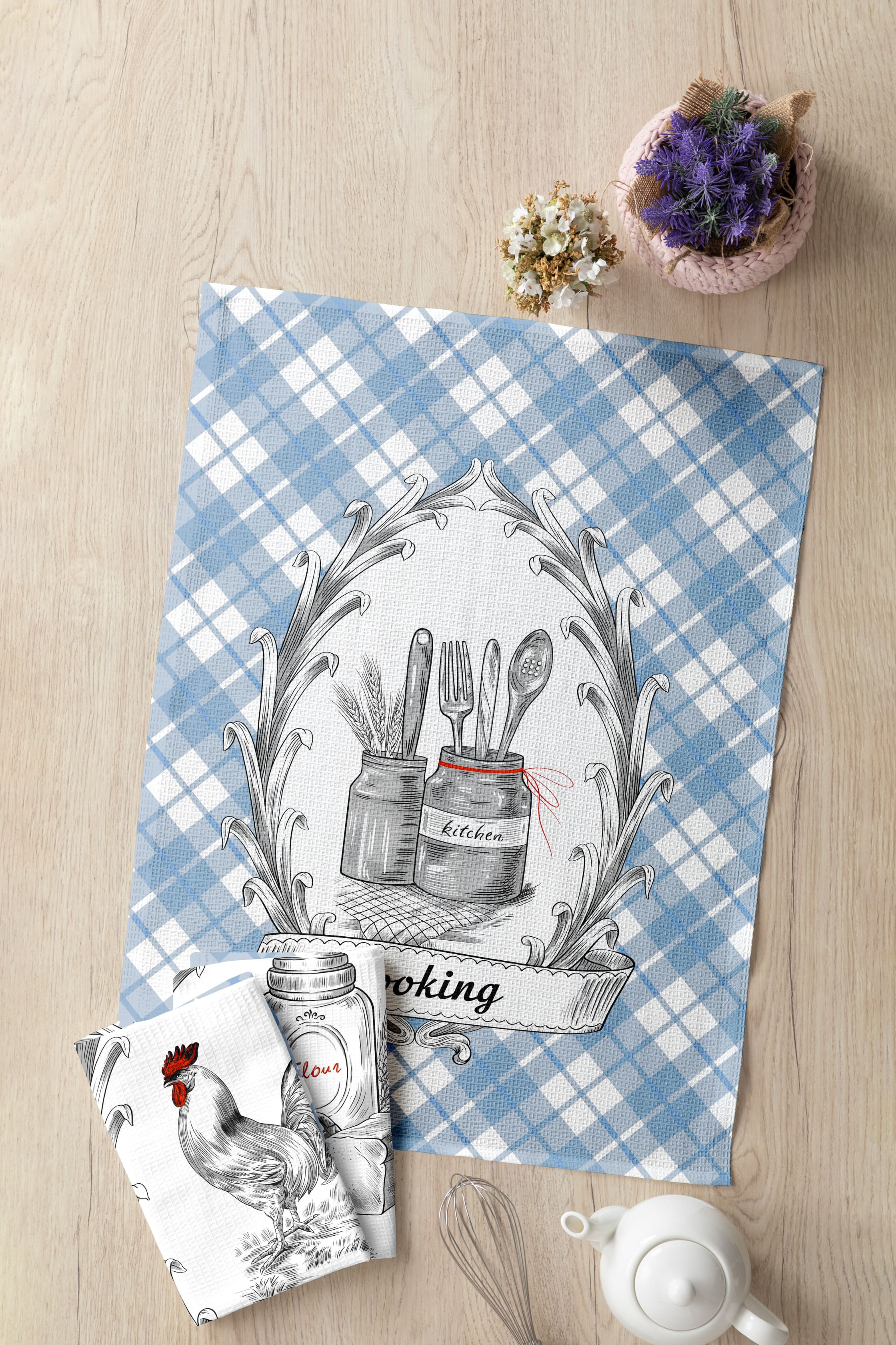 Комплект полотенец Mia Cara Кухня в стиле прованс 4