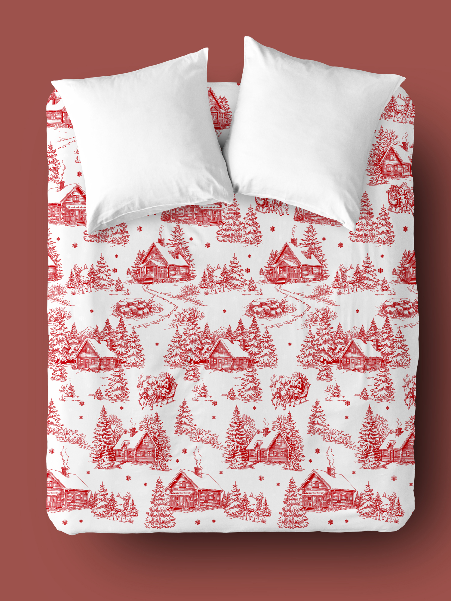 Простыня Флоранс Зимняя сказка 0