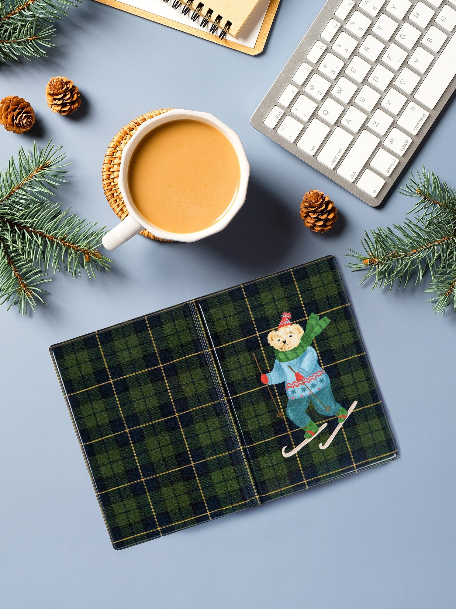 Обложка для паспорта "Mia Cara" Bear 2