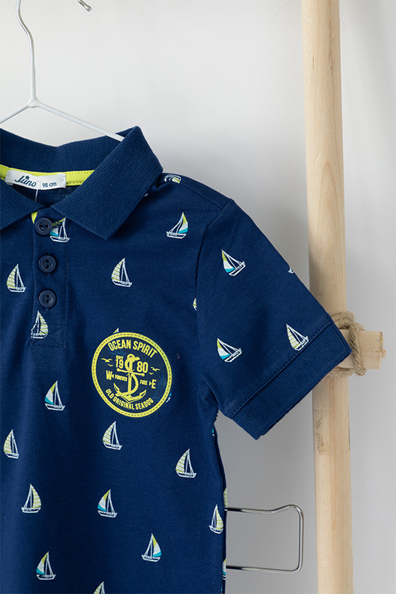 Рубашка поло / футболка поло для мальчика, Juno 5