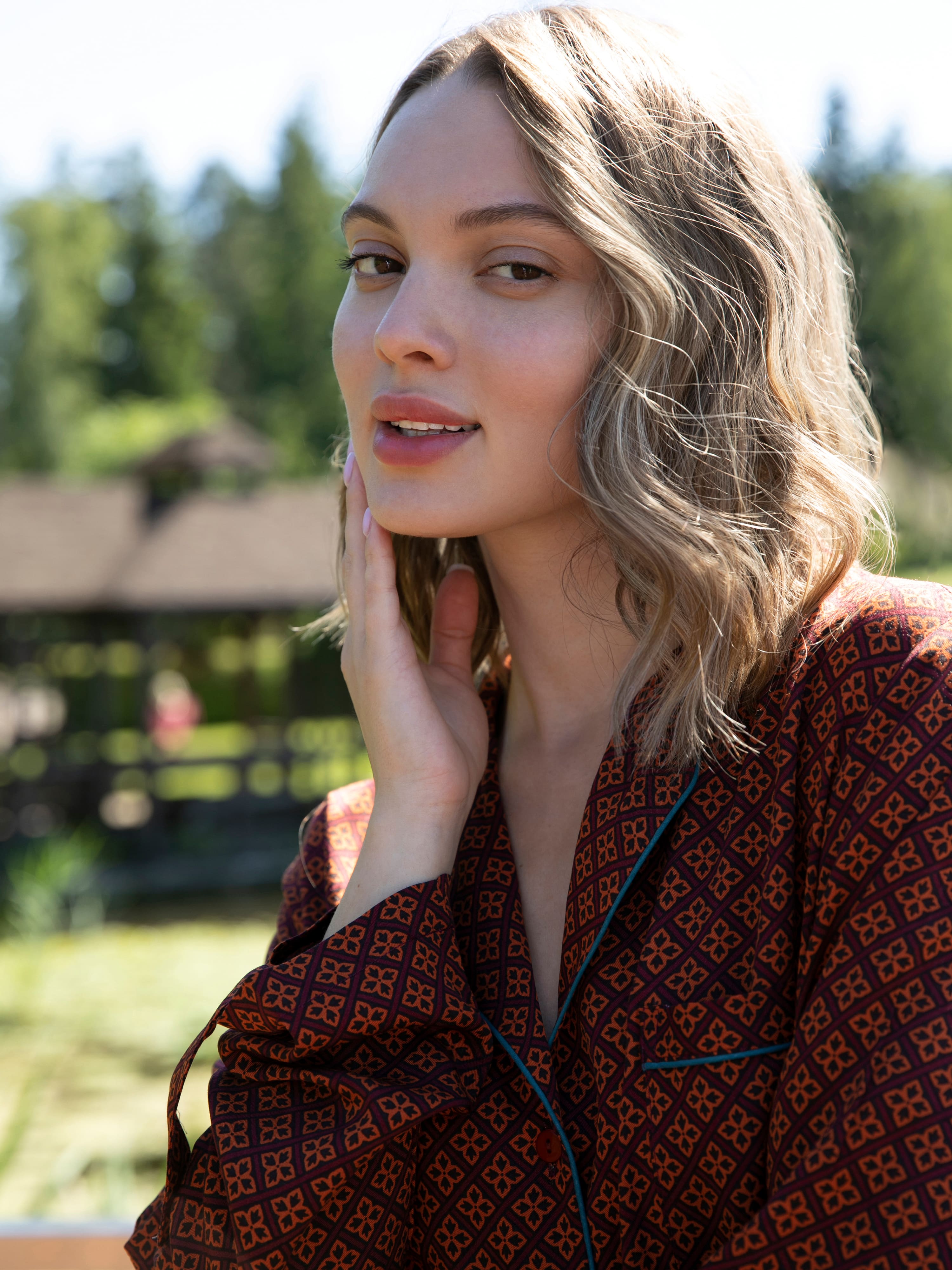 Халат Chocolate Souffle, шоколад, Mia Cara 2