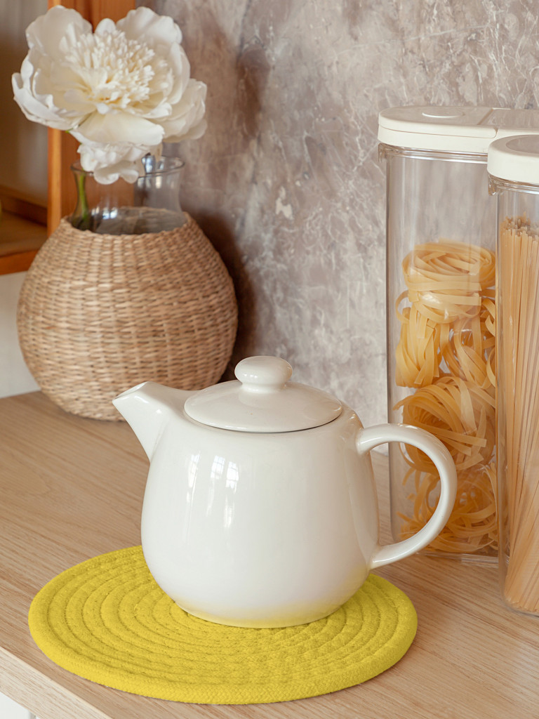 Подставка под горячее, желтый, Унисон 0