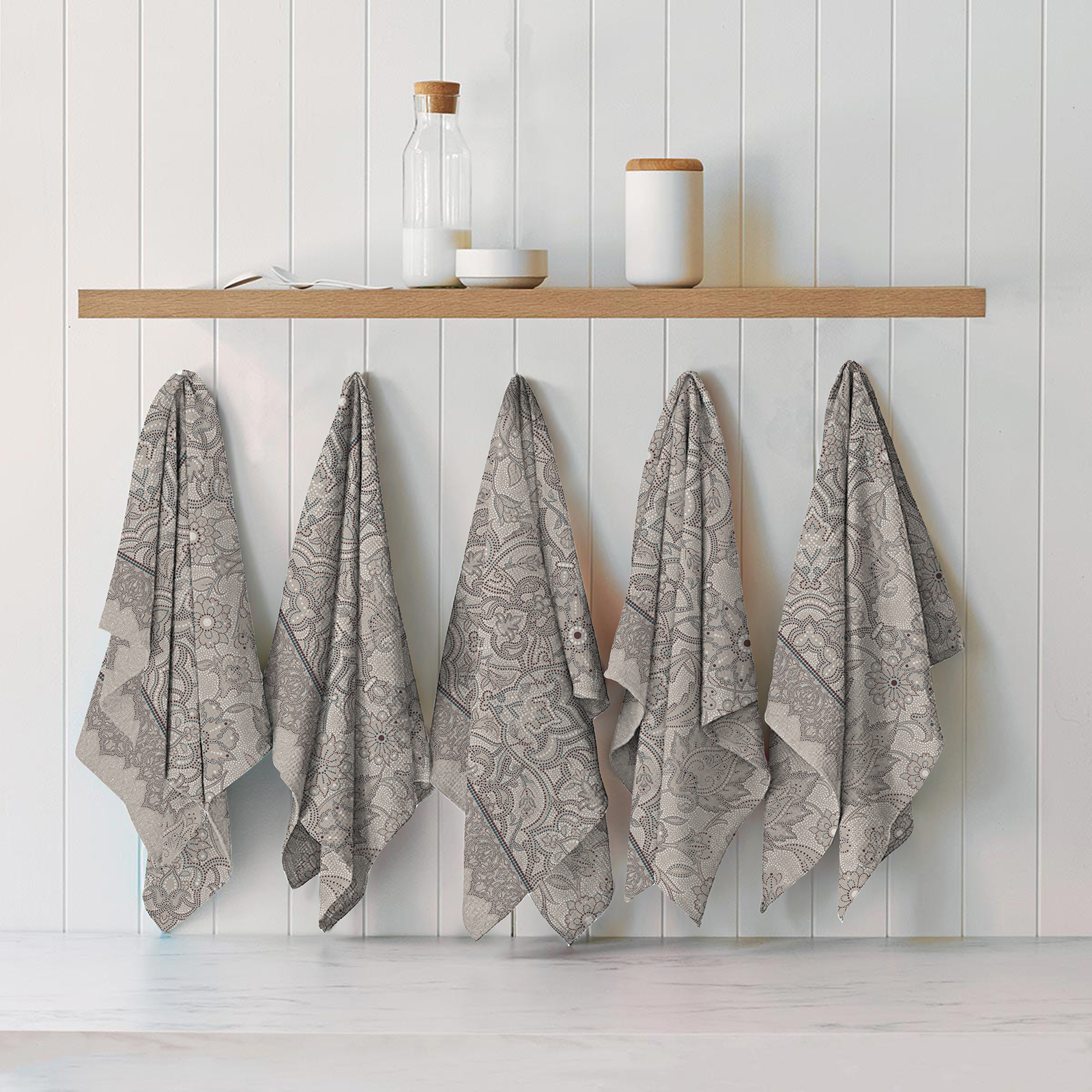 Комплект полотенец "Ожерелье", Mia Cara 0