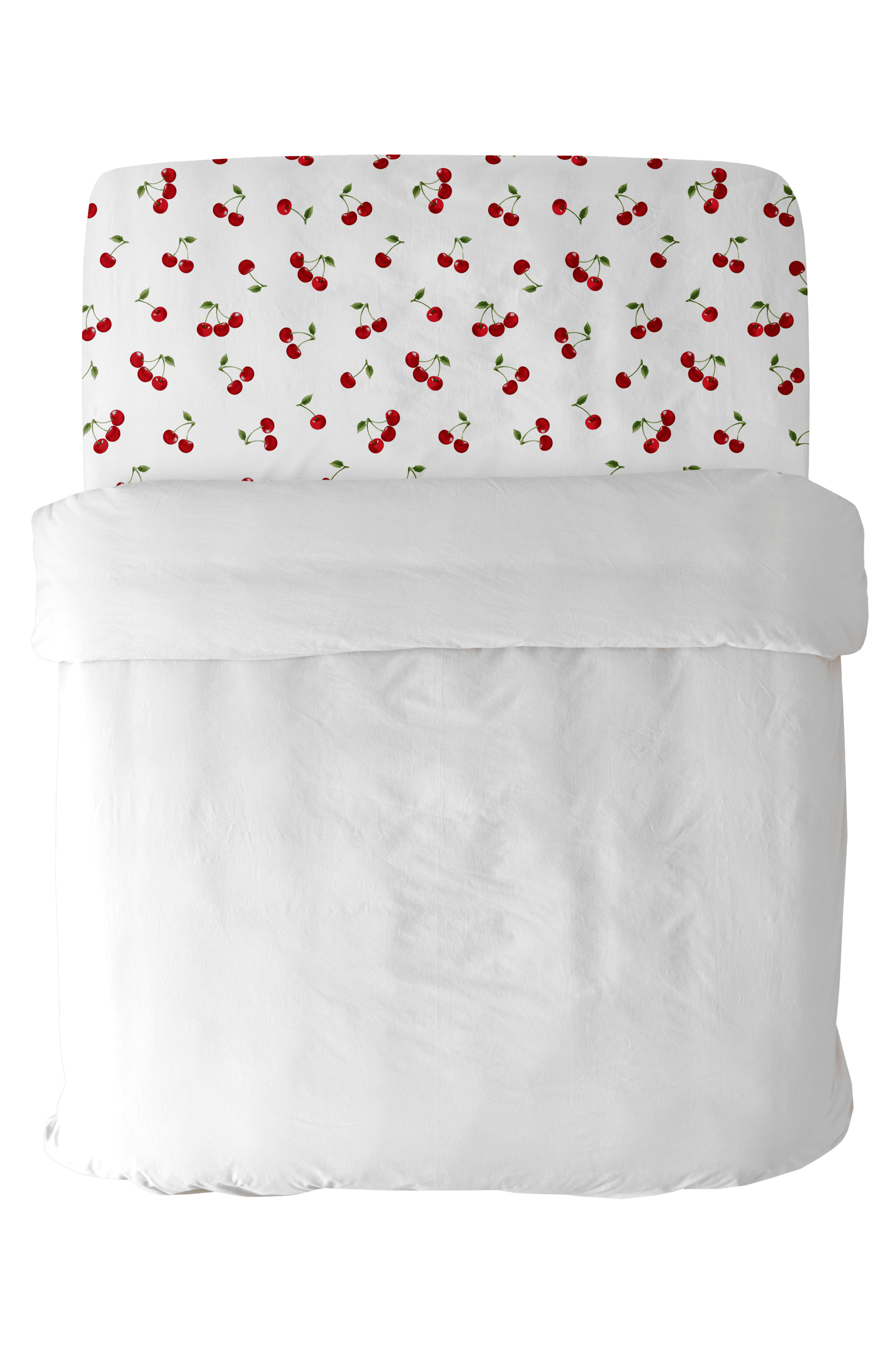 Простыня на резинке Унисон Вишневый поцелуй 3