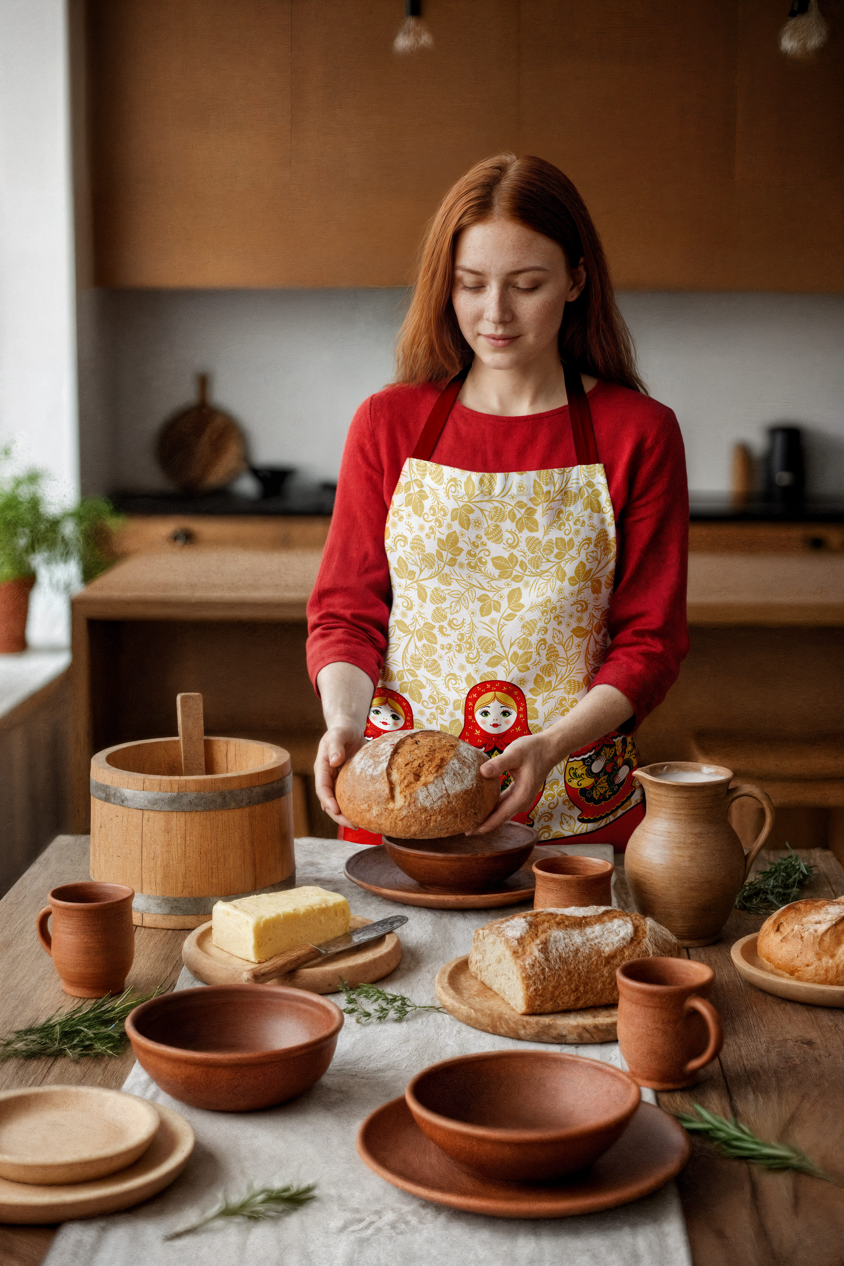 Фартук Унисон Матрешка 1