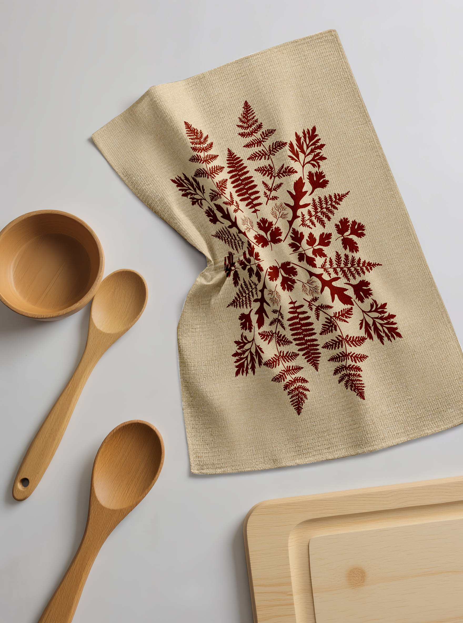 Комплект полотенец Унисон Симфония листьев 4