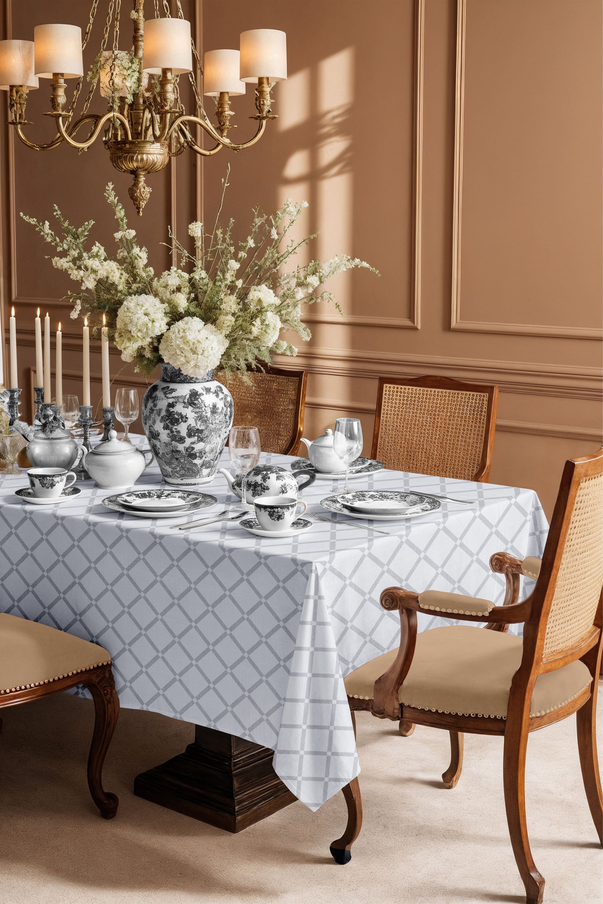 Скатерть Mia Cara Решетка 0