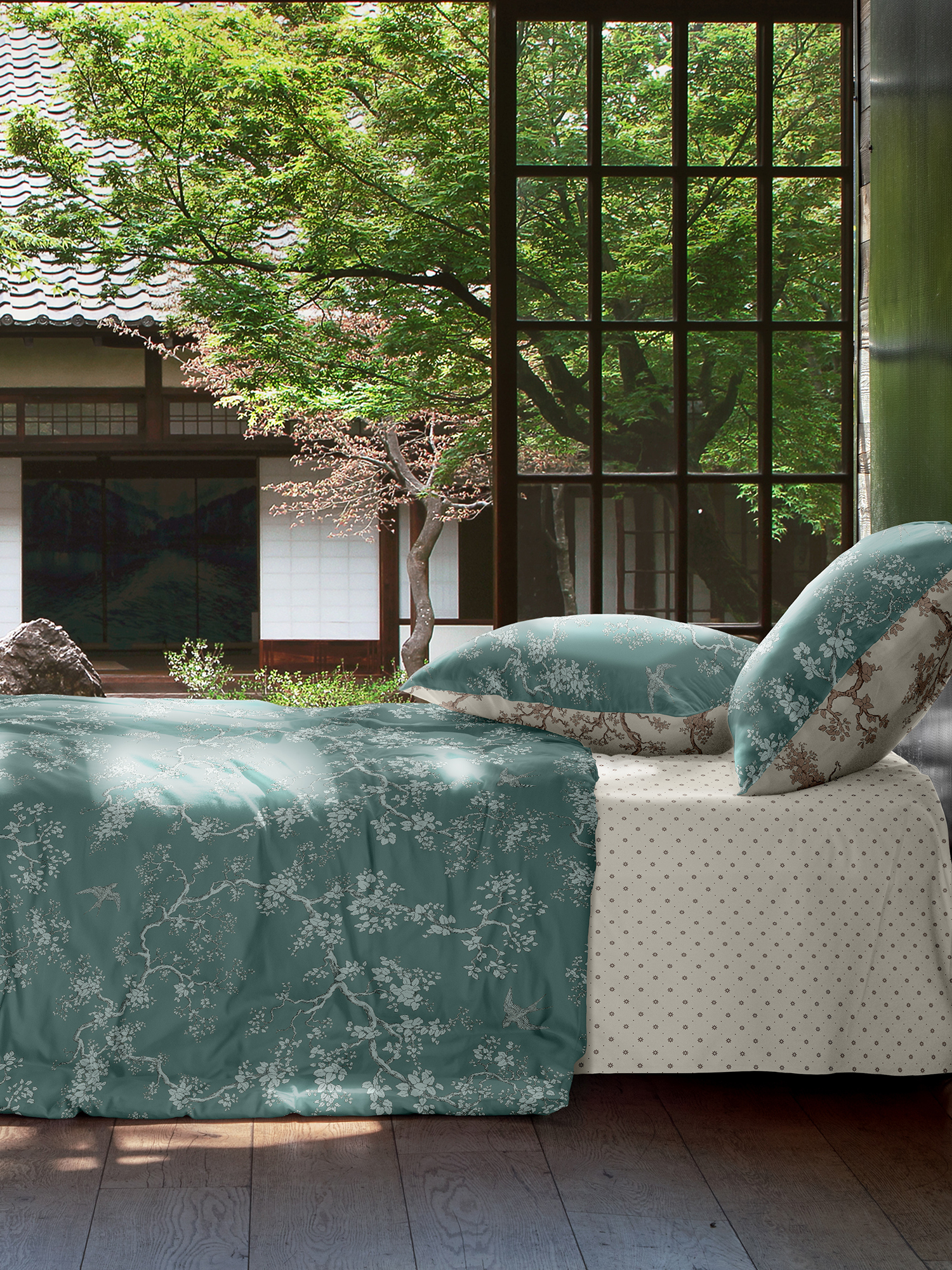 Постельное белье Chinoiserie mentolo 1