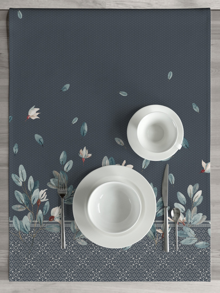 Скатерть-дорожка рогожка "Magnolia", Унисон 1