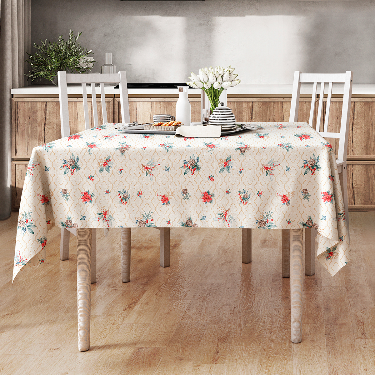 Скатерть Fine Line Рождество 0