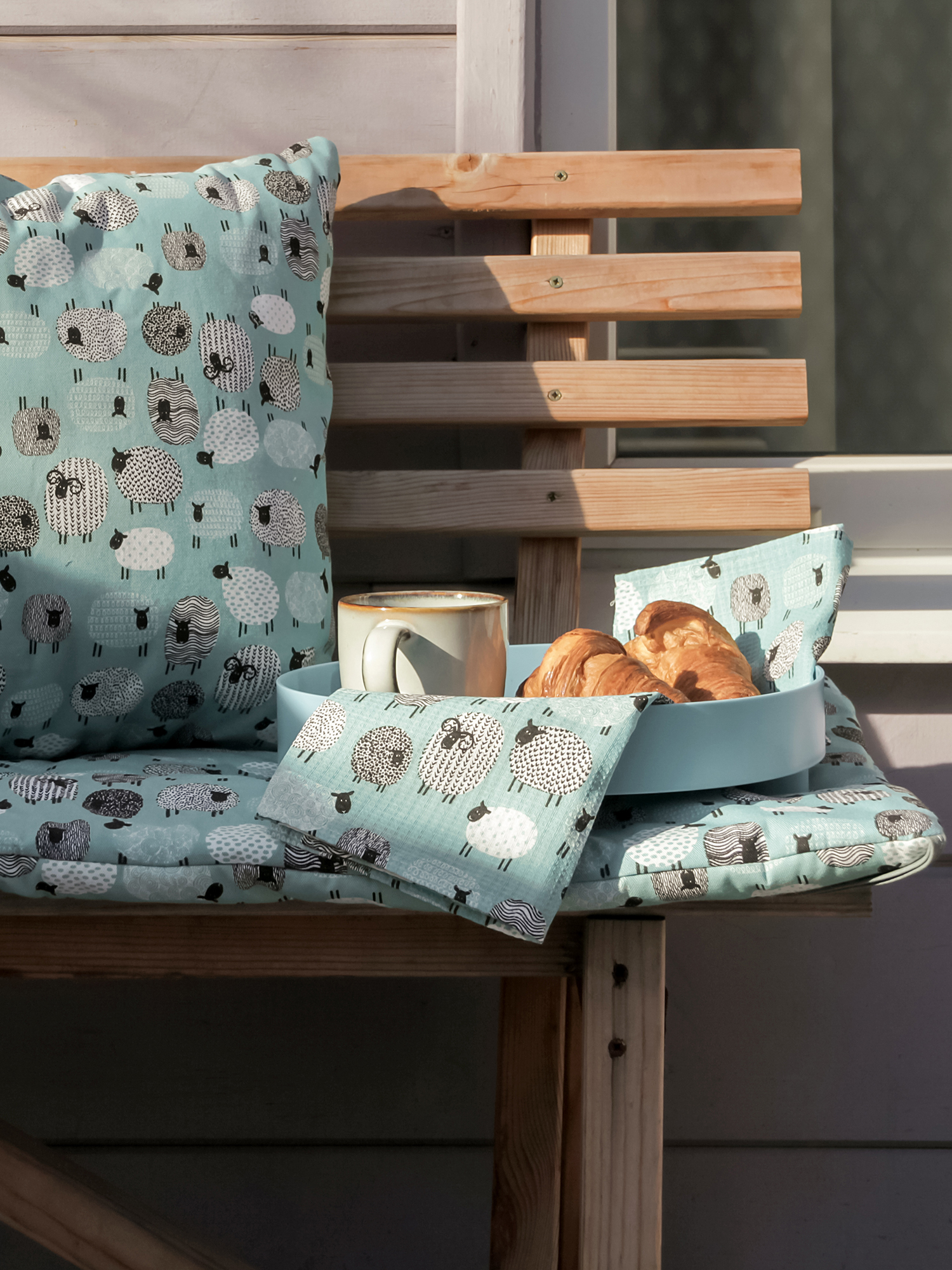 Подушка на скамью "Black Sheep", Унисон 3