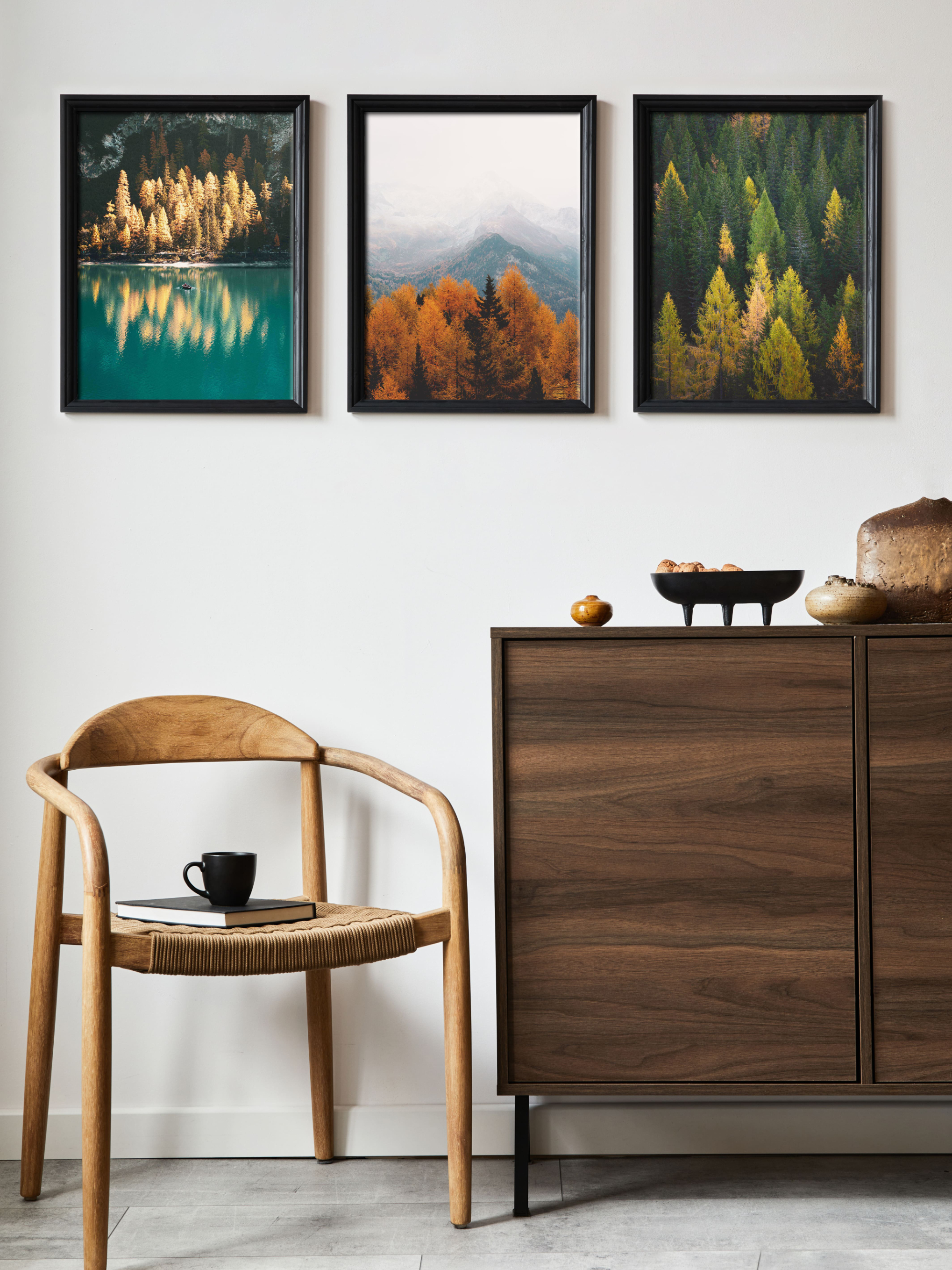 Набор из 3х постеров "Унисон" Woodland 0