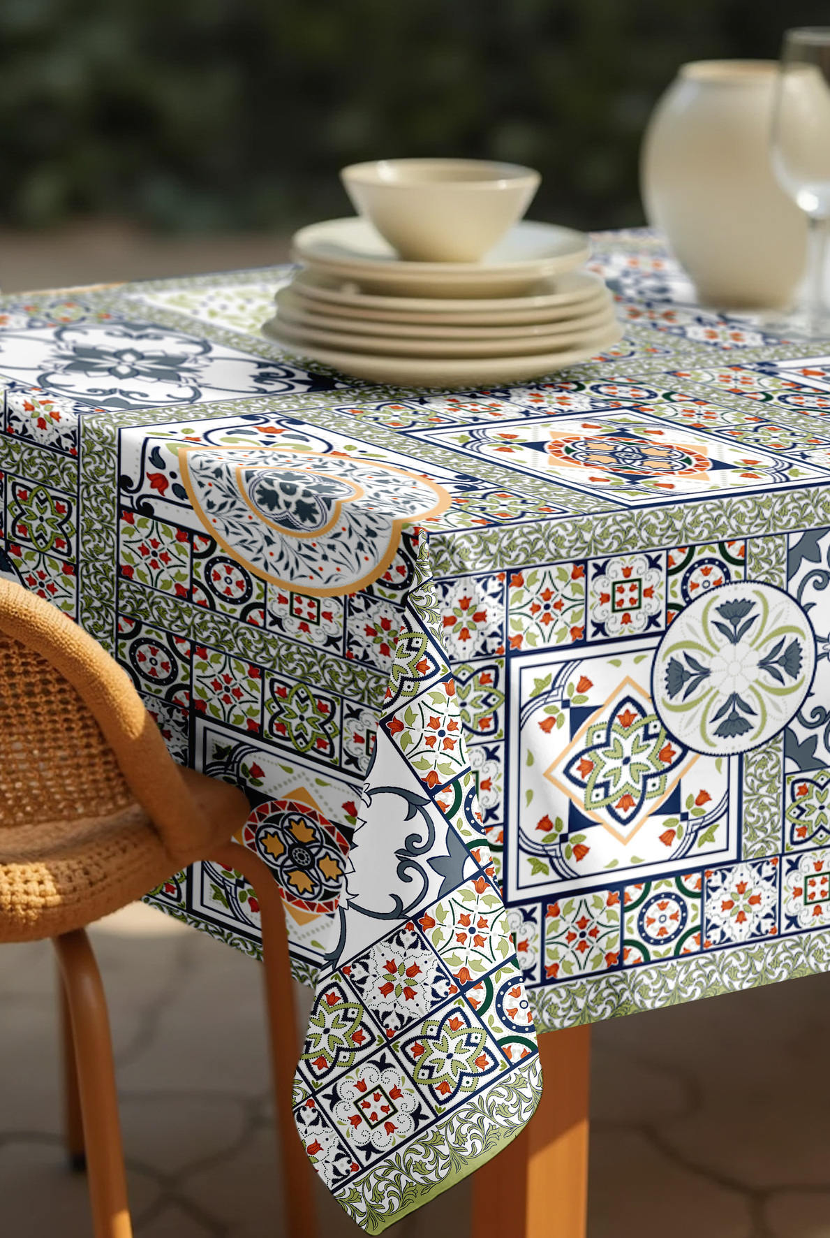 Скатерть Mia Cara Азулежу 1